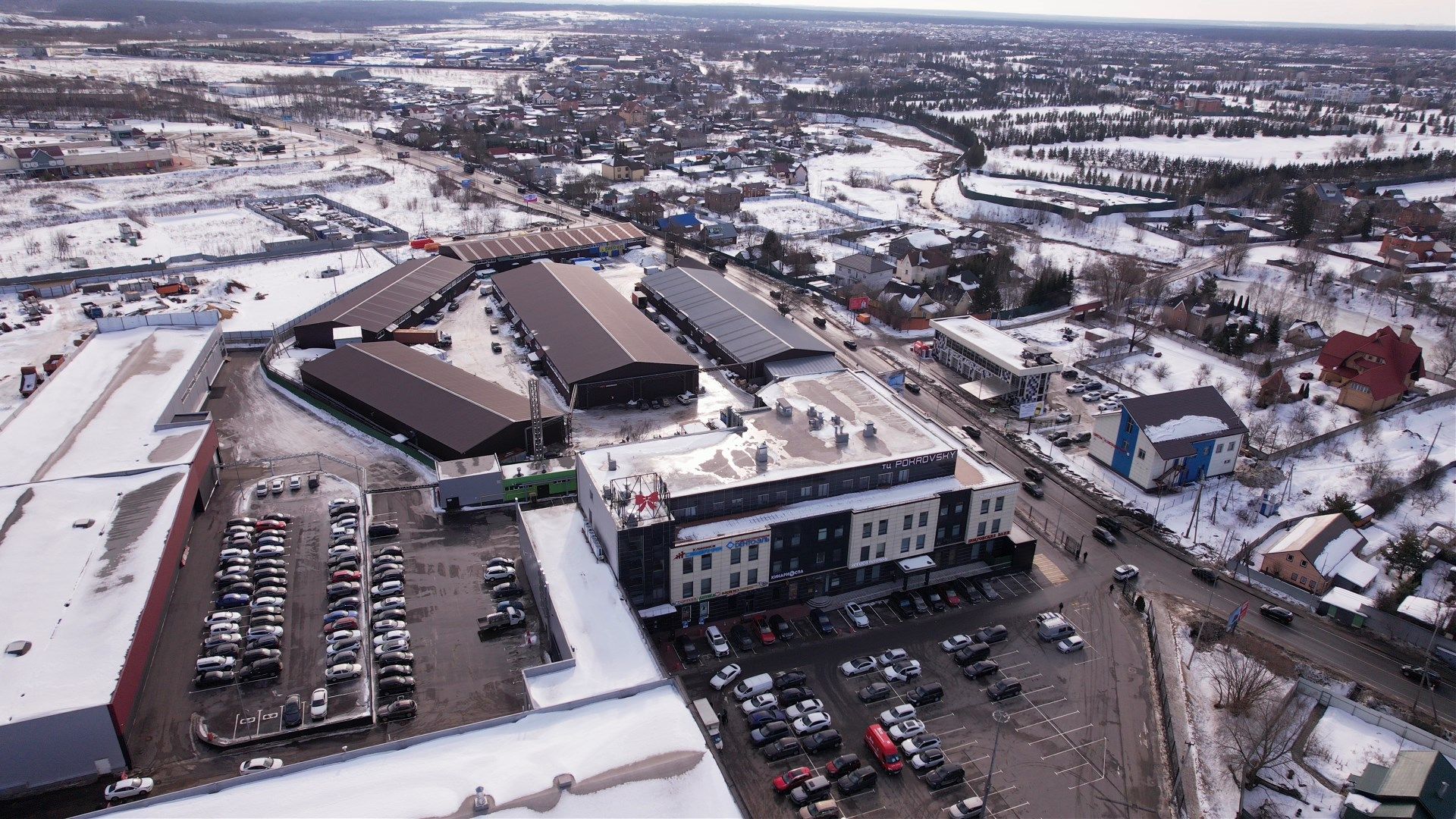 истра, мобитрак,видео с коптера,