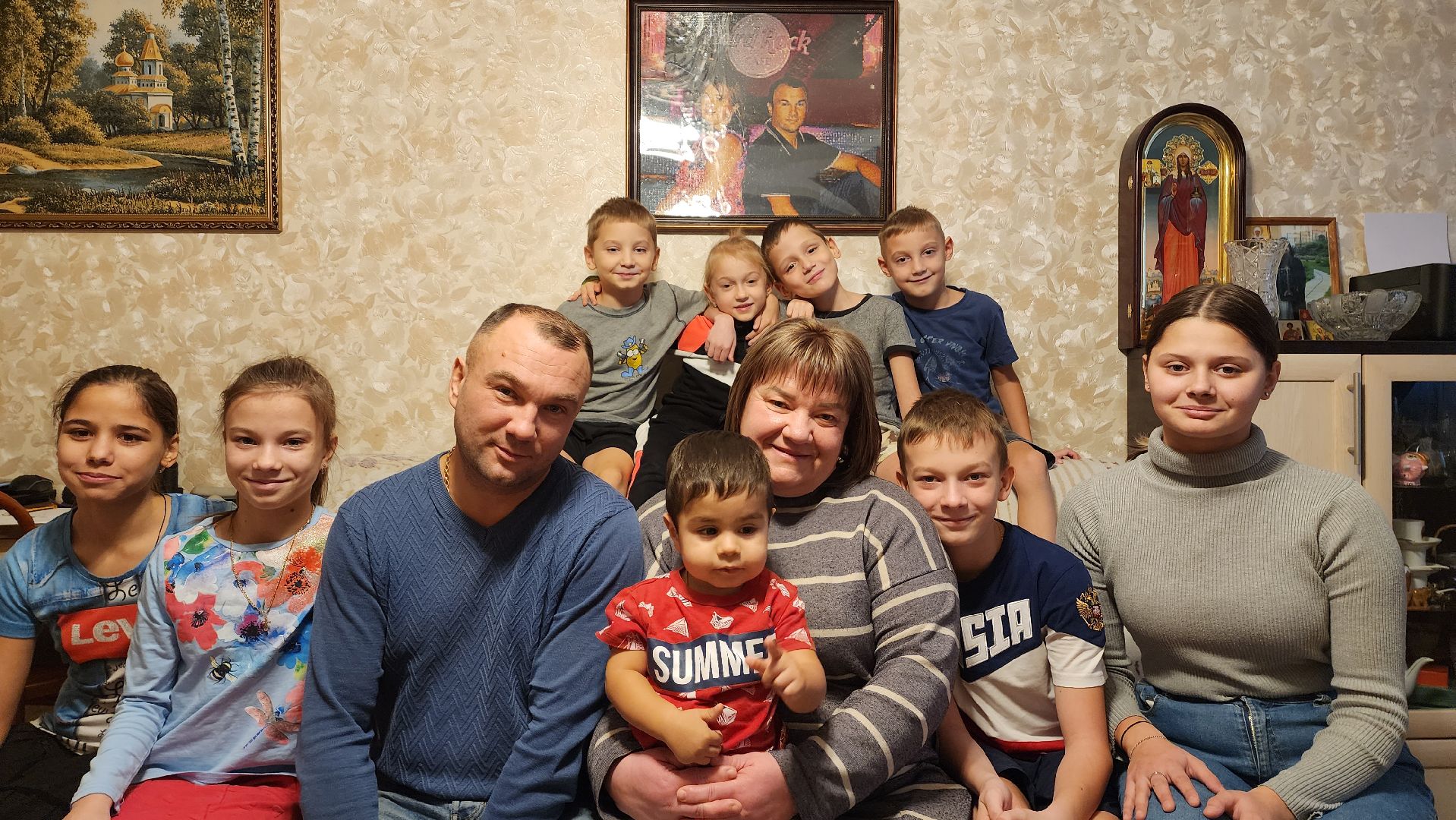 подмосквье, Городской округ Пушкинский, День матери, Ивантеевка, многодетная семья, приемные дети,