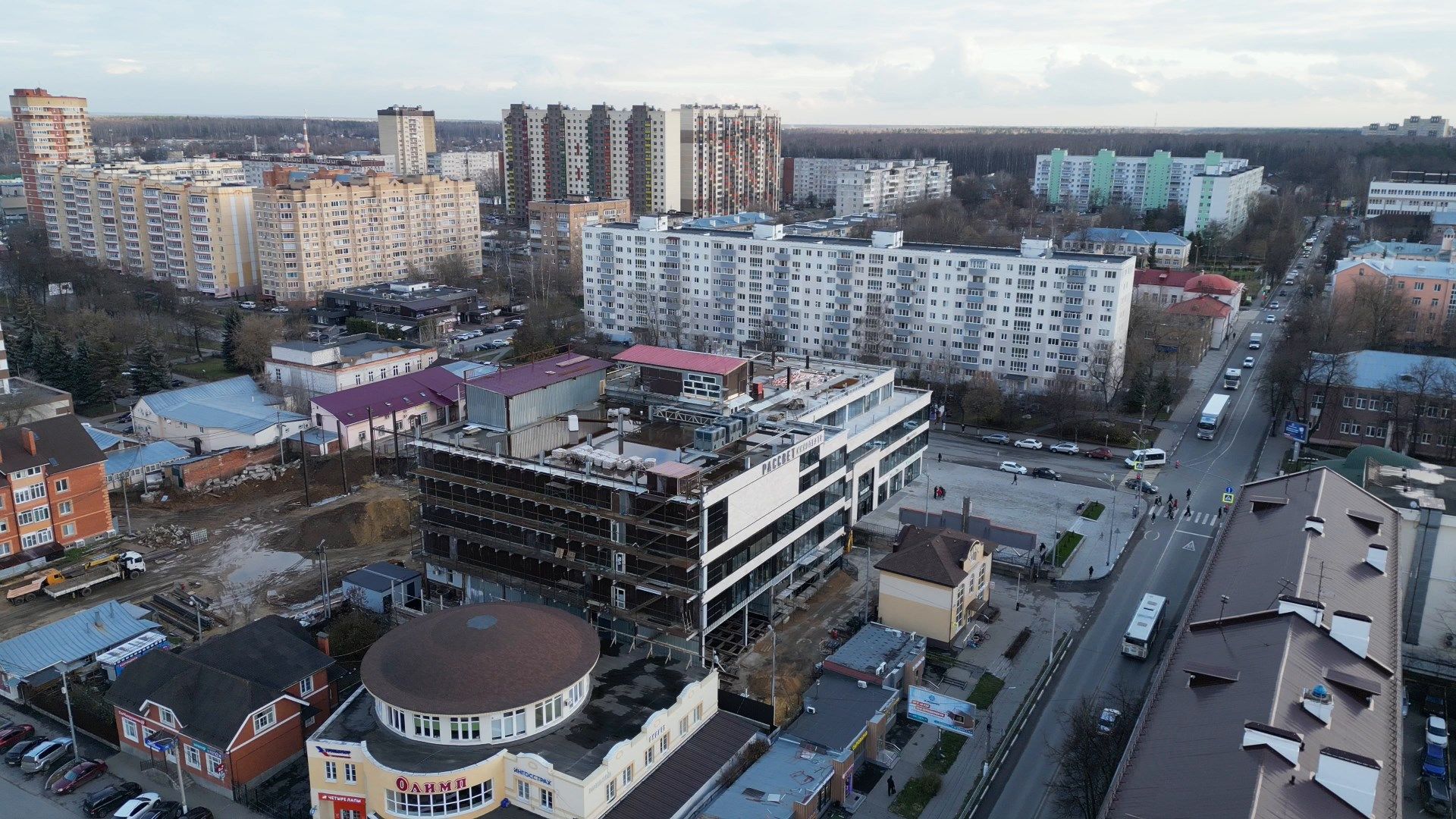 кинотеатр, ногинск,видео с коптера,