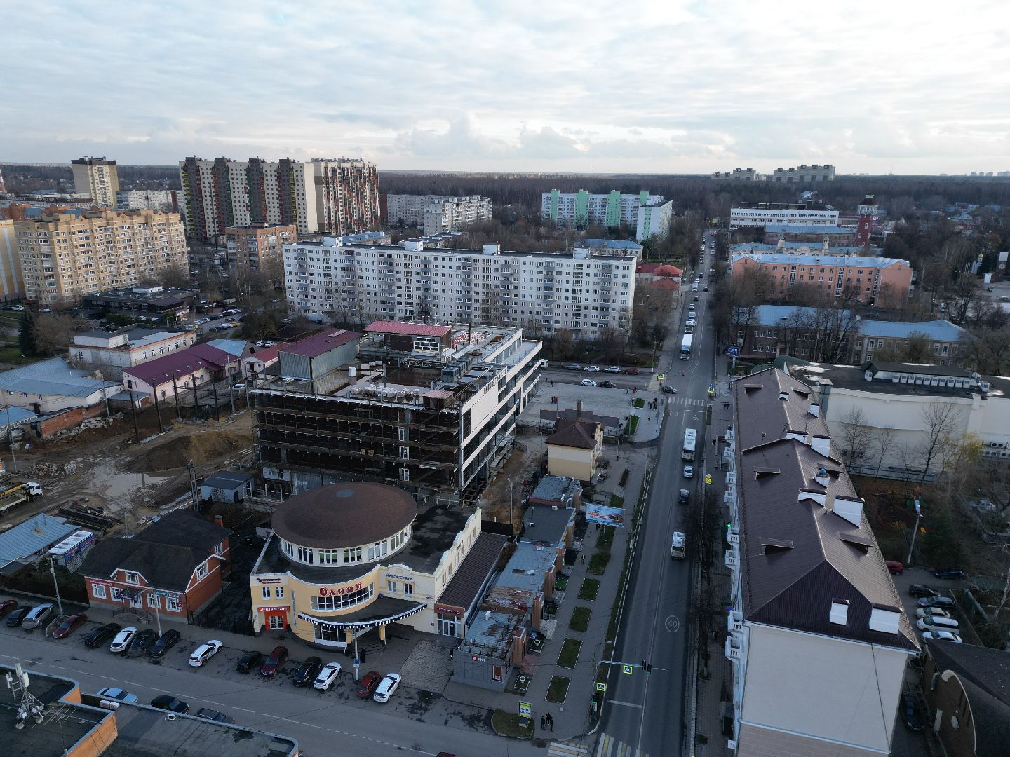 кинотеатр, ногинск,видео с коптера,