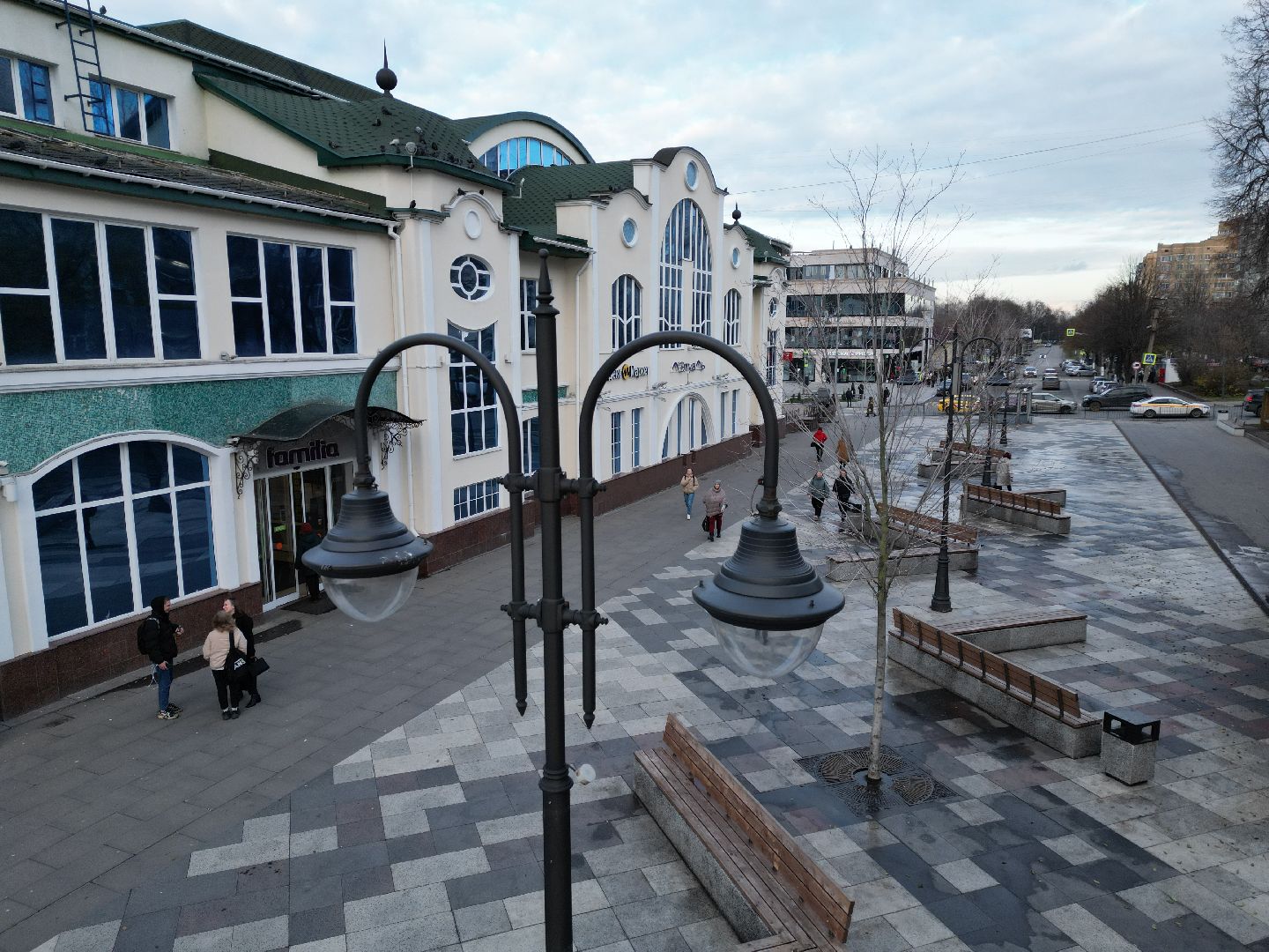 ногинск, фонтан,видео с коптера,