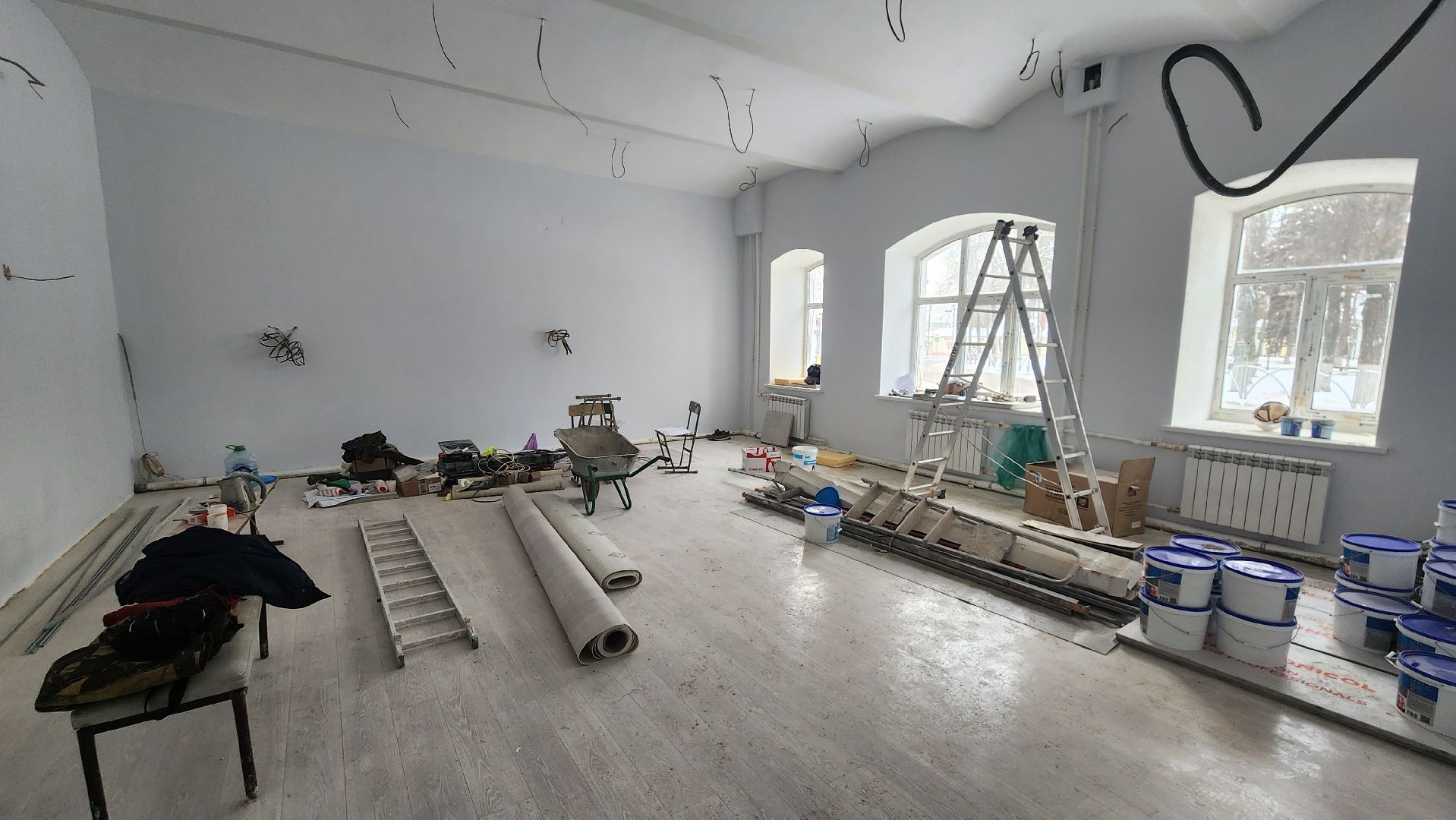 гимназия, Егорьевск, строительство, капитальный ремонт, образование,