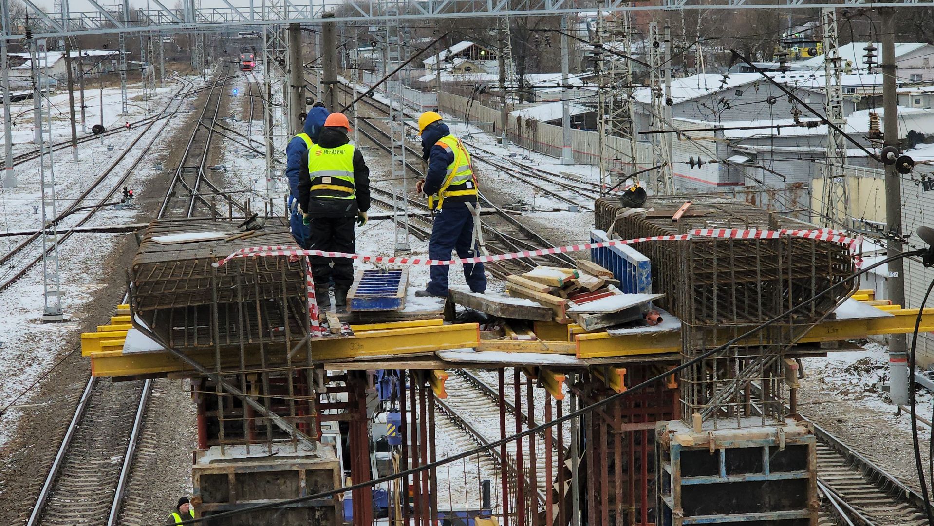 ж/д, железнодорожная станция, серпухов, переход, мост,