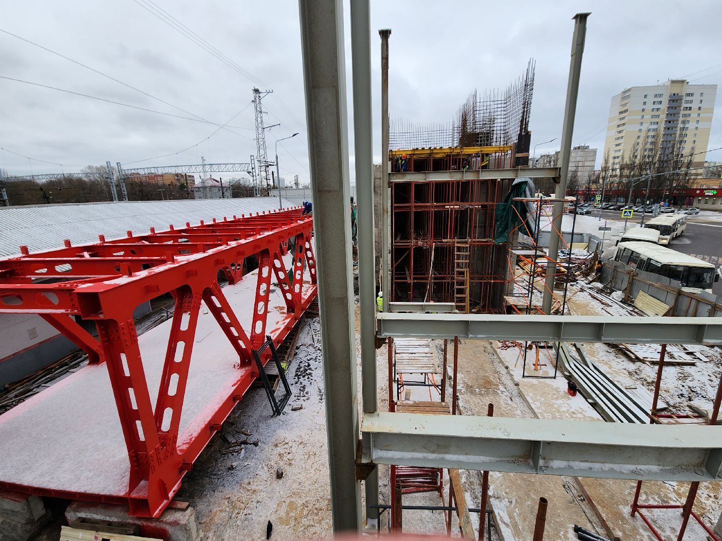 ж/д, железнодорожная станция, серпухов, переход, мост,