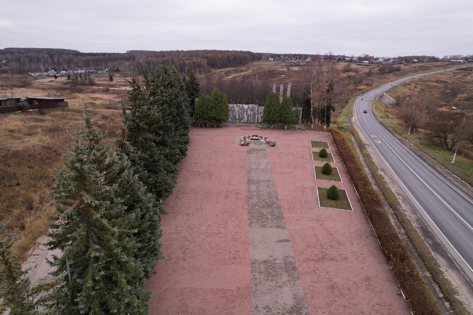 кашира, война, вечный огонь,видео с коптера,