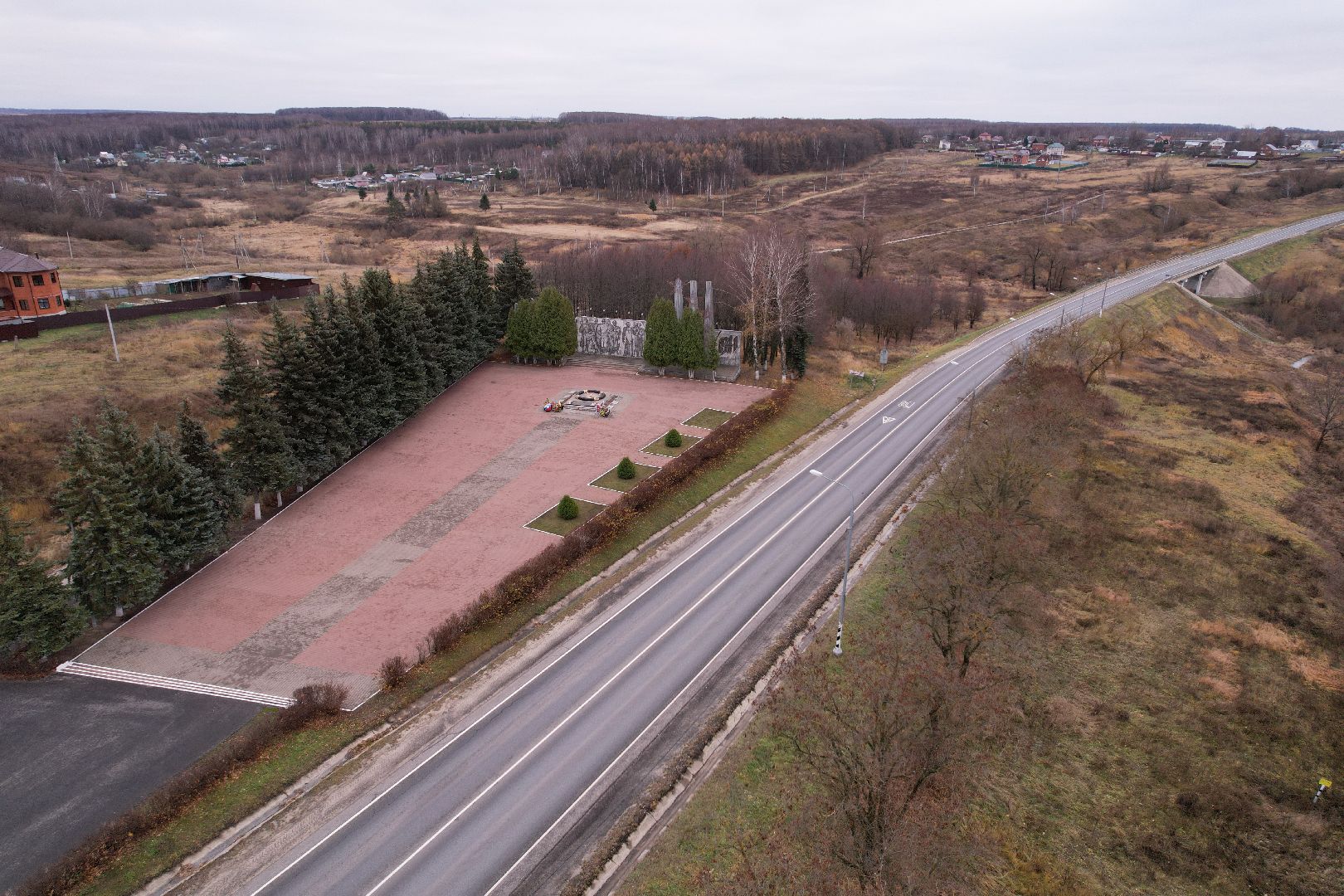 кашира, война, вечный огонь,видео с коптера,