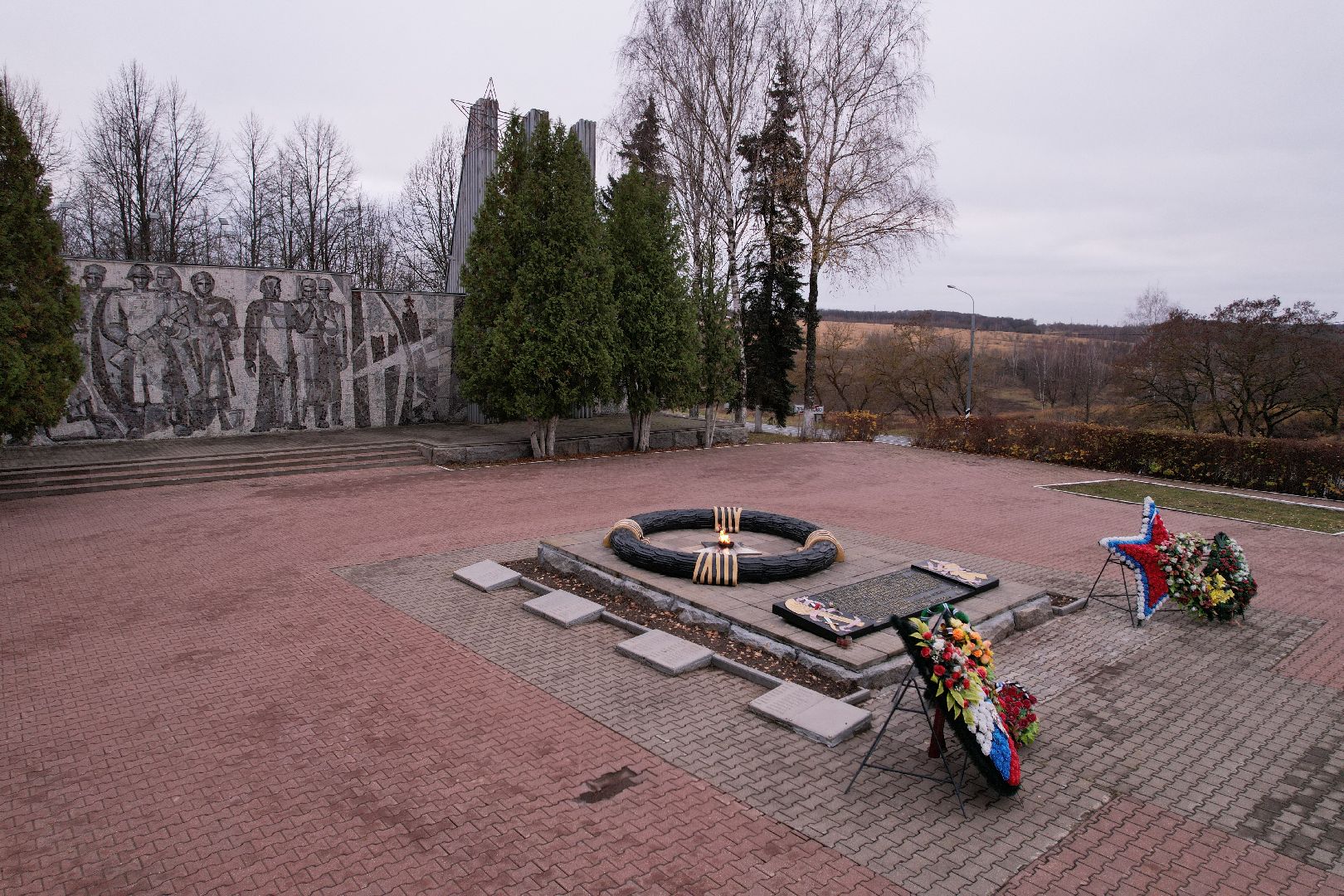 кашира, война, вечный огонь,видео с коптера,