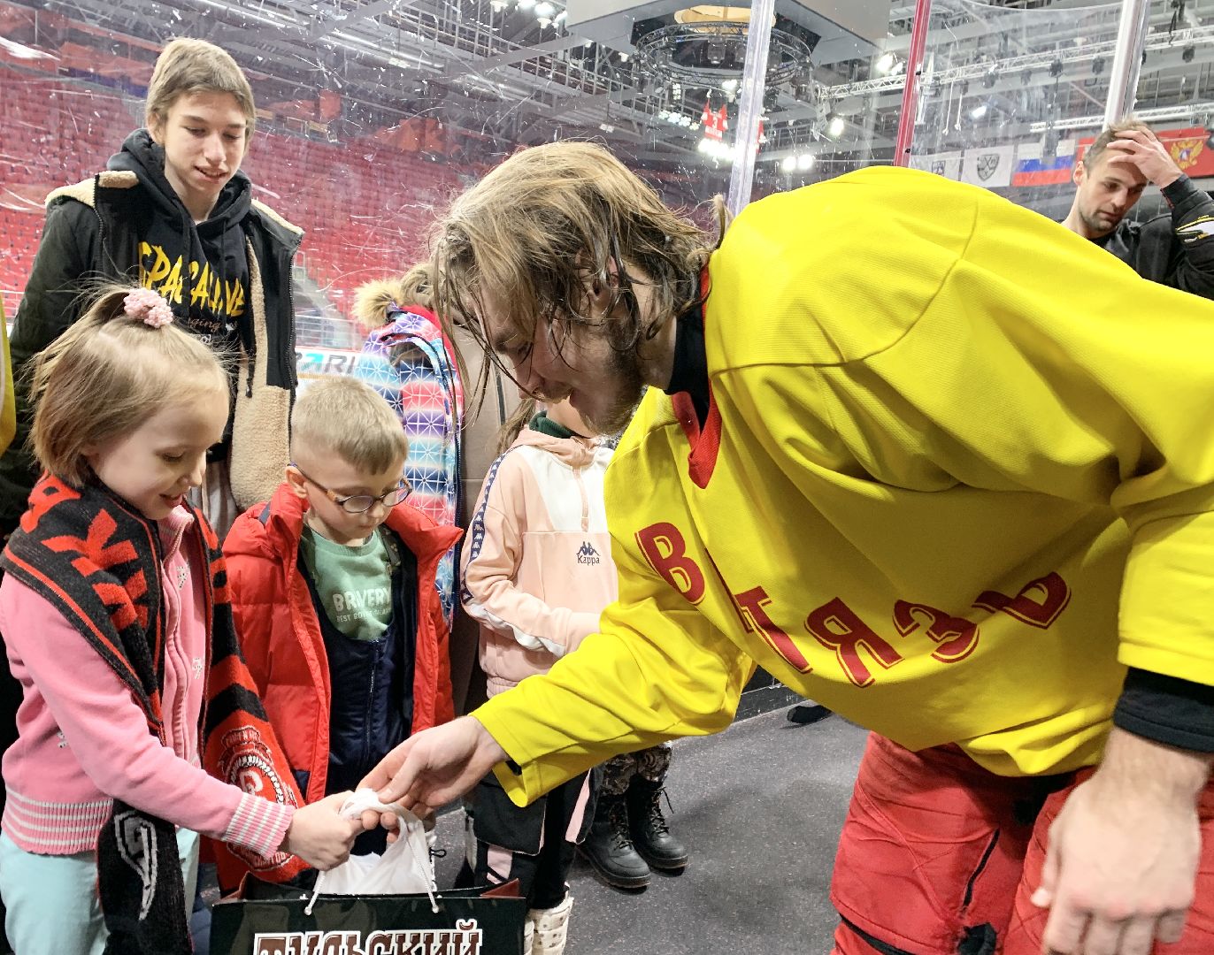 Балашиха, Подмосковье, Спорт, ХК Витязь, Открытая тренировка, СВО, Ледовый дворец Арена-Балашиха,