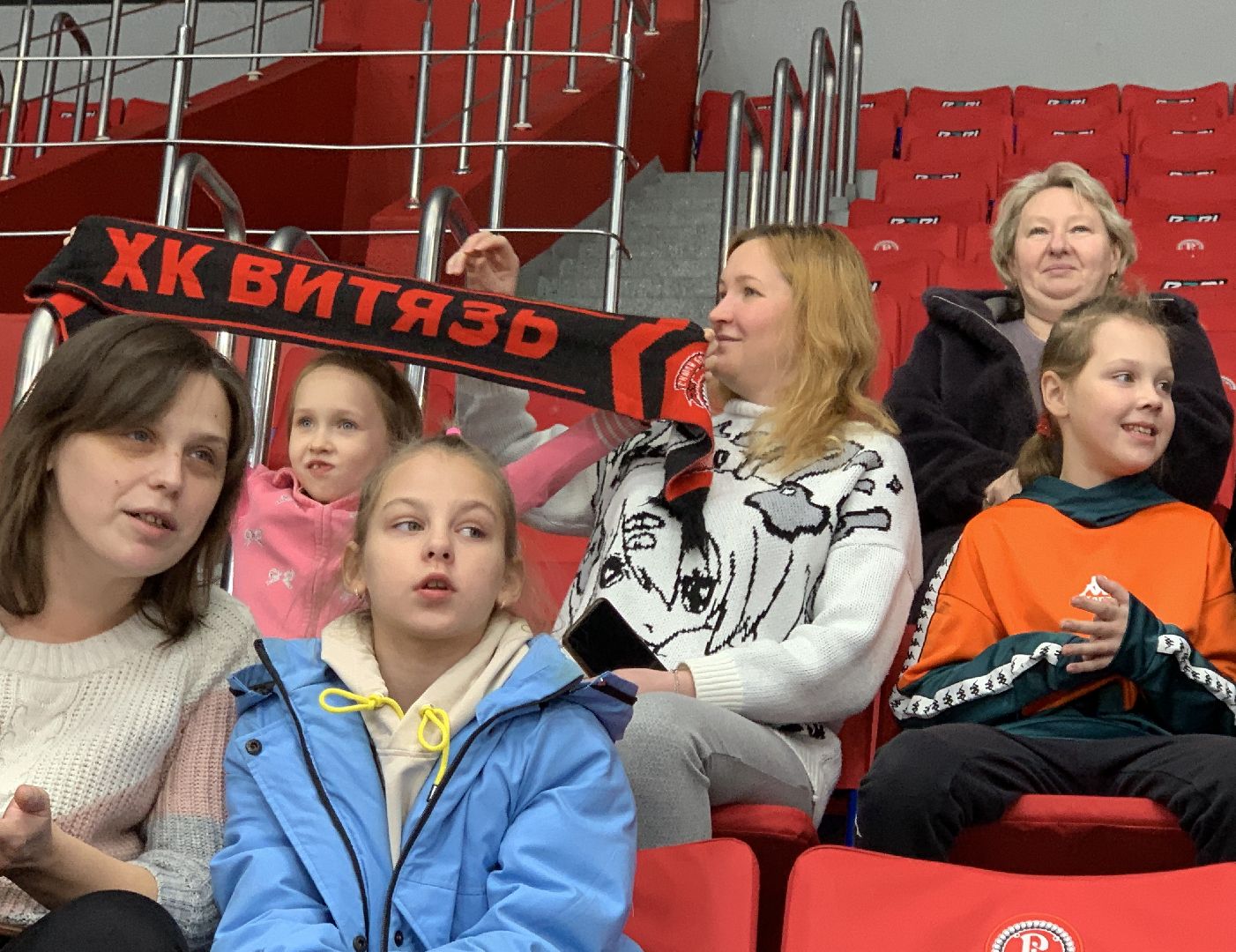 Балашиха, Подмосковье, Спорт, ХК Витязь, Открытая тренировка, СВО, Ледовый дворец Арена-Балашиха,