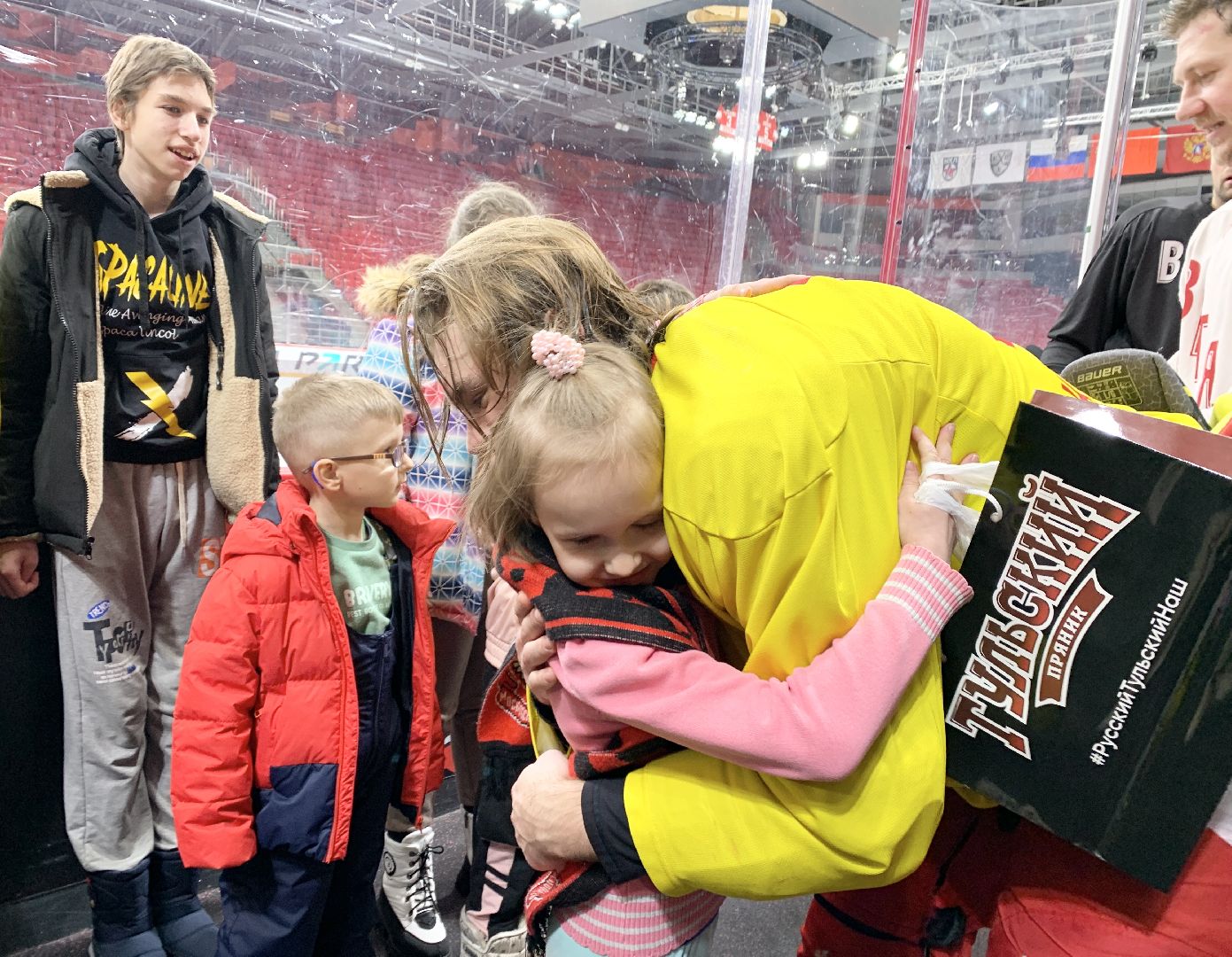 Балашиха, Подмосковье, Спорт, ХК Витязь, Открытая тренировка, СВО, Ледовый дворец Арена-Балашиха,