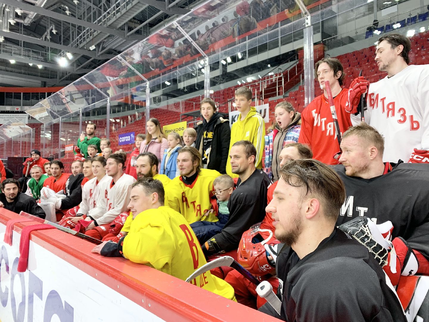 Балашиха, Подмосковье, Спорт, ХК Витязь, Открытая тренировка, СВО, Ледовый дворец Арена-Балашиха,