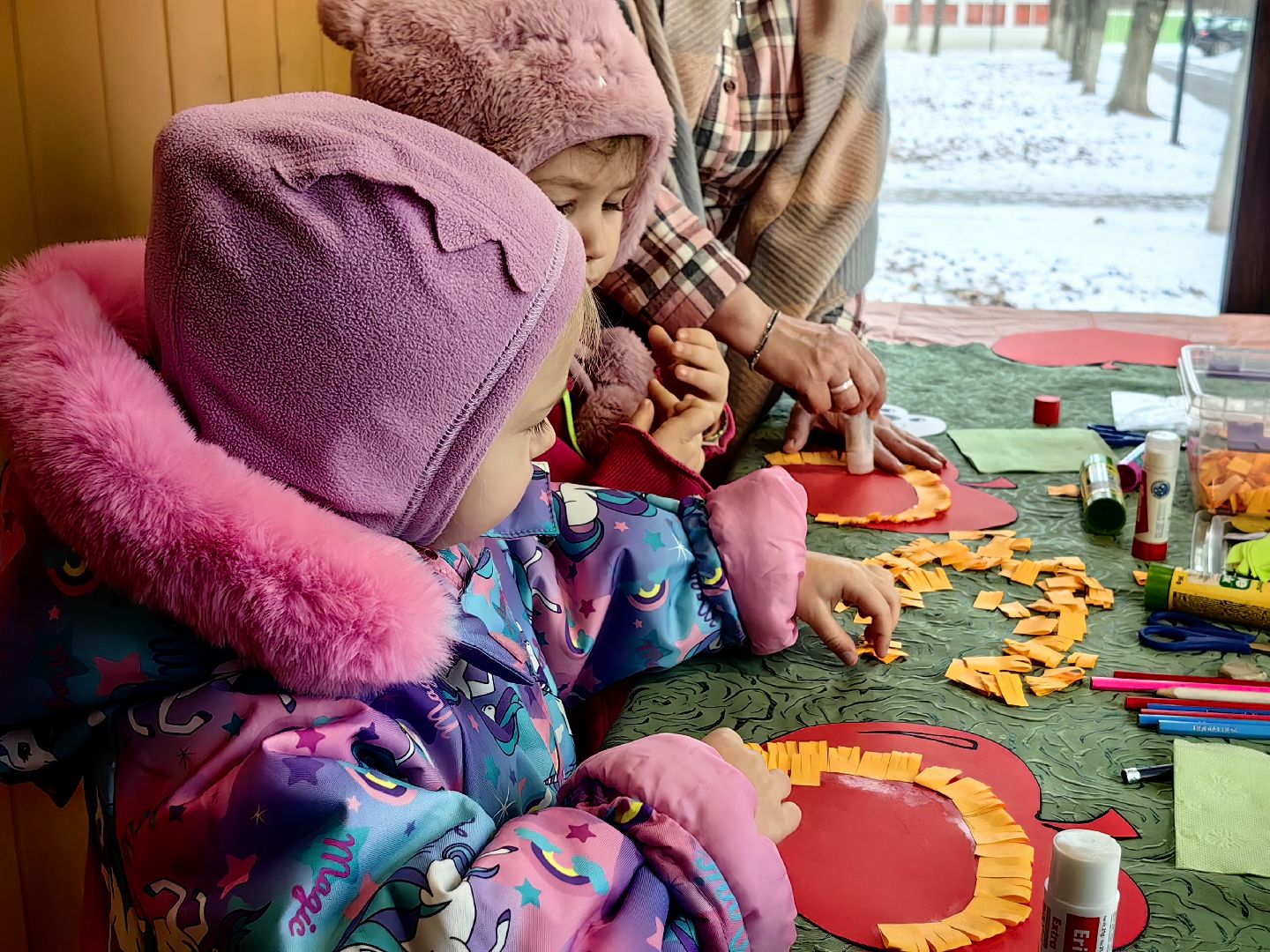 мастер-класс, ежик, парк, дети,