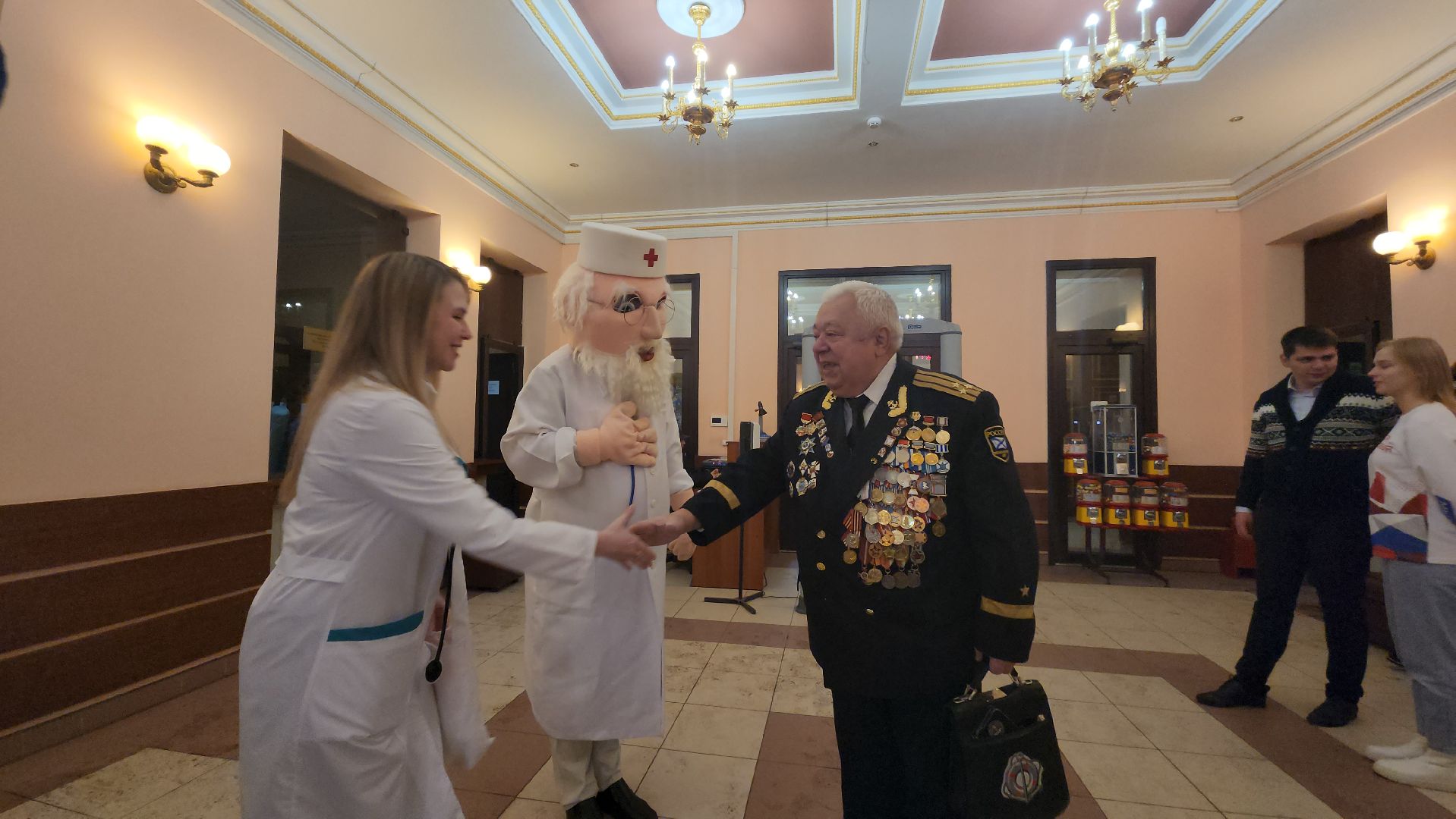 Пушкино, больница, медицина, здравоохранение, юбилей, общество, люди,