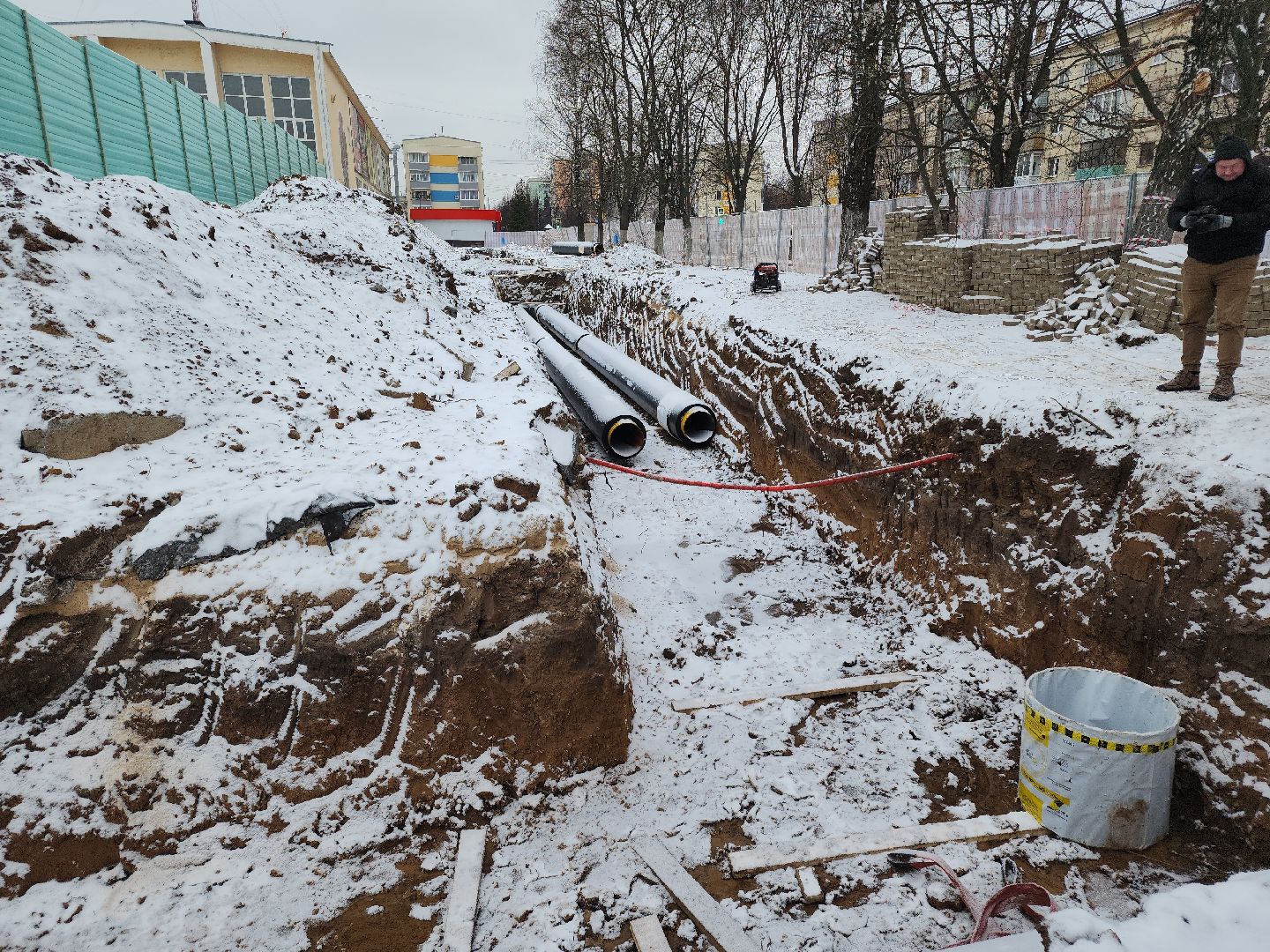 кашира, александр коган, глава, жкх, отопление, теплотрасса, жк березовая роща, трубопровод,