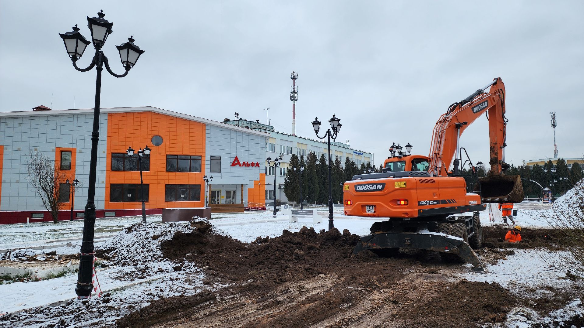 кашира, александр коган, глава, жкх, отопление, теплотрасса, жк березовая роща, трубопровод,