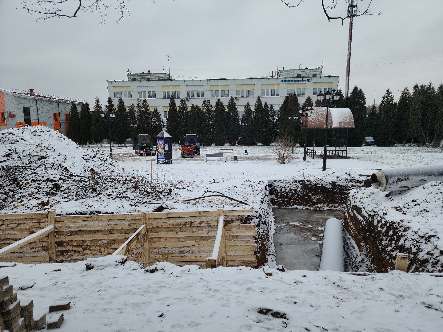 кашира, александр коган, глава, жкх, отопление, теплотрасса, жк березовая роща, трубопровод,