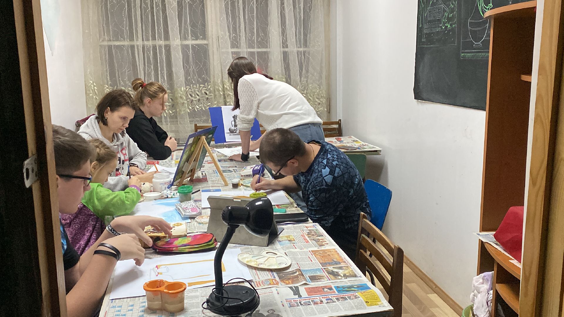 волоколамск, живописцы, живопись, рисование, изобразительное искусство, дети, преподаватель, учитель,