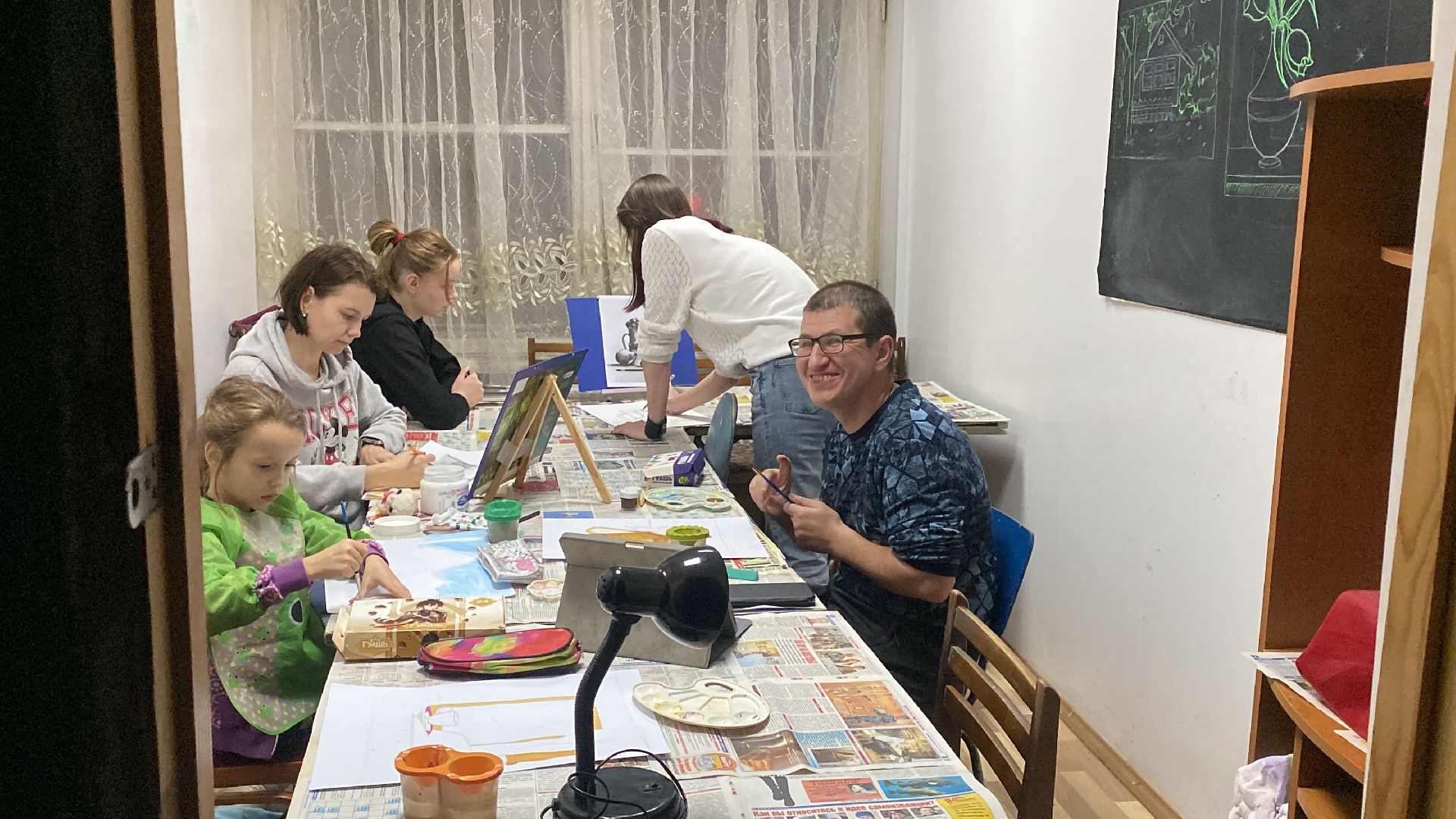 волоколамск, живописцы, живопись, рисование, изобразительное искусство, дети, преподаватель, учитель,