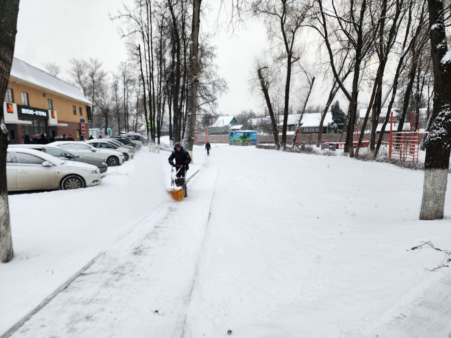 Звенигород, жкх, Уборка снега,