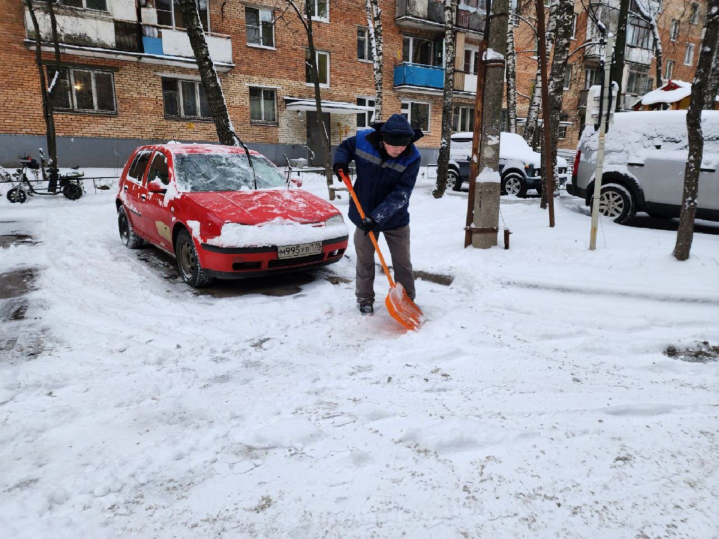 мытищи, рупасово, снегопад, коммунальщики, жкх, дороги, уборка снега, подмосковье,