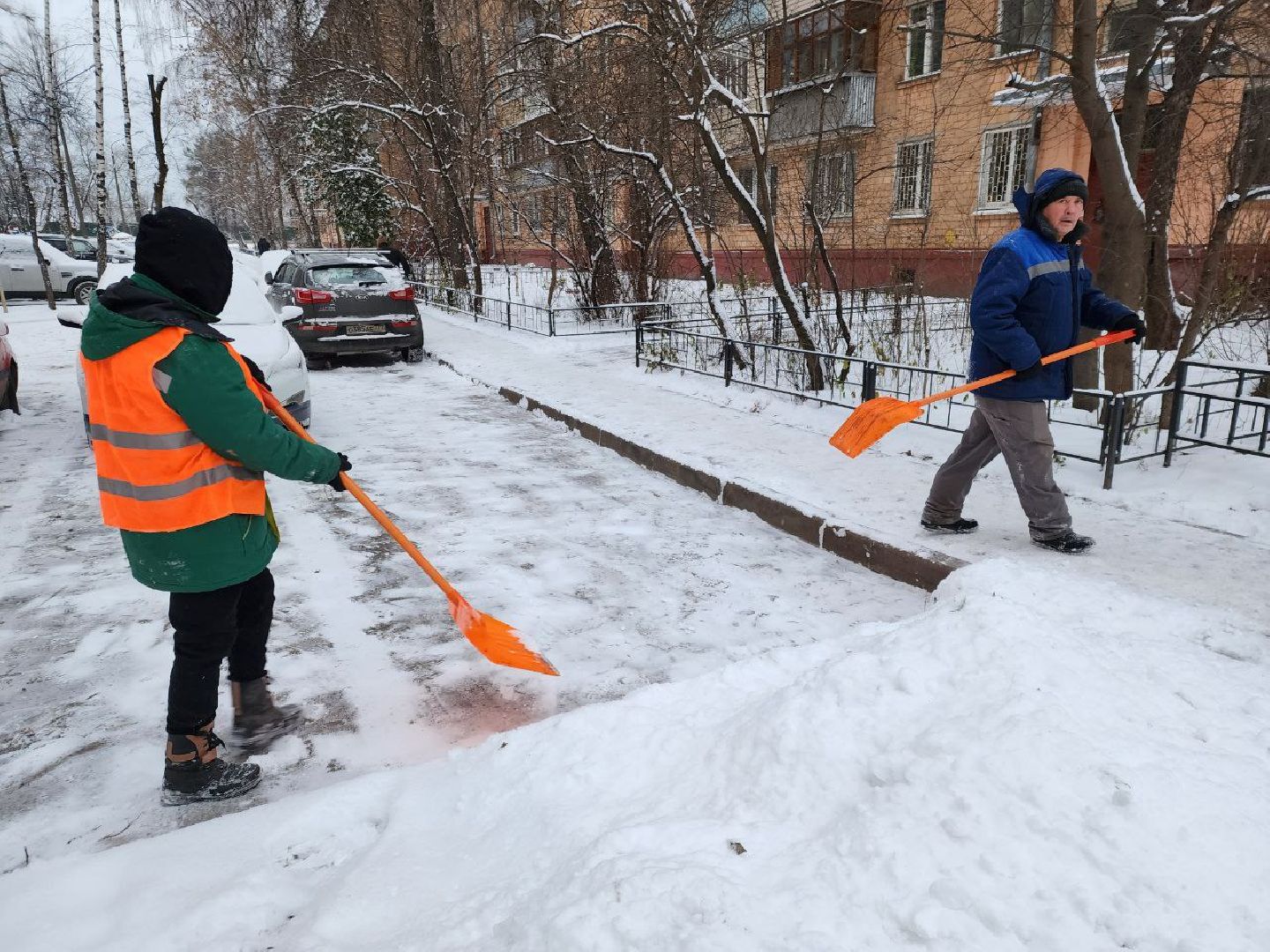мытищи, рупасово, снегопад, коммунальщики, жкх, дороги, уборка снега, подмосковье,
