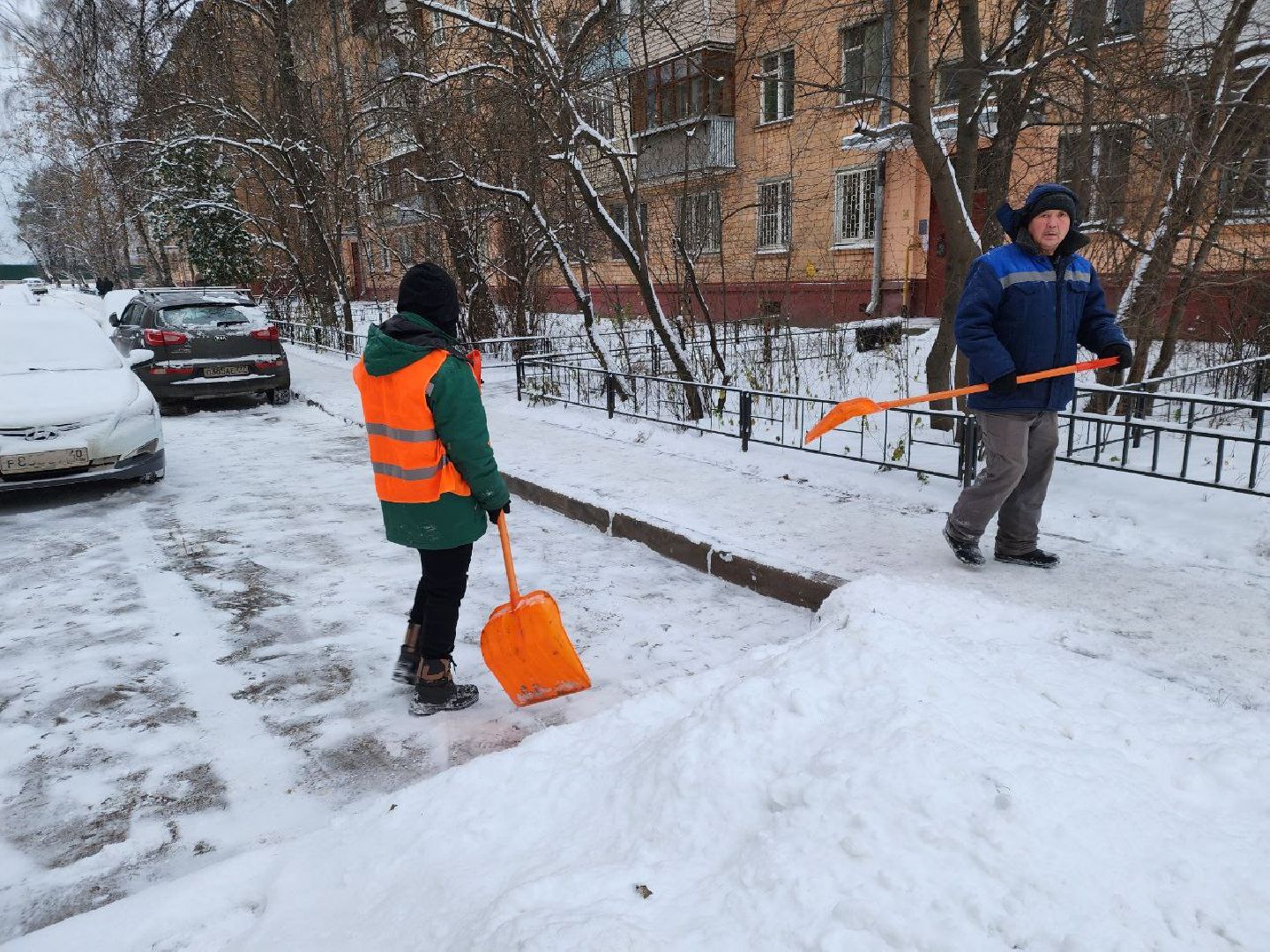 мытищи, рупасово, снегопад, коммунальщики, жкх, дороги, уборка снега, подмосковье,
