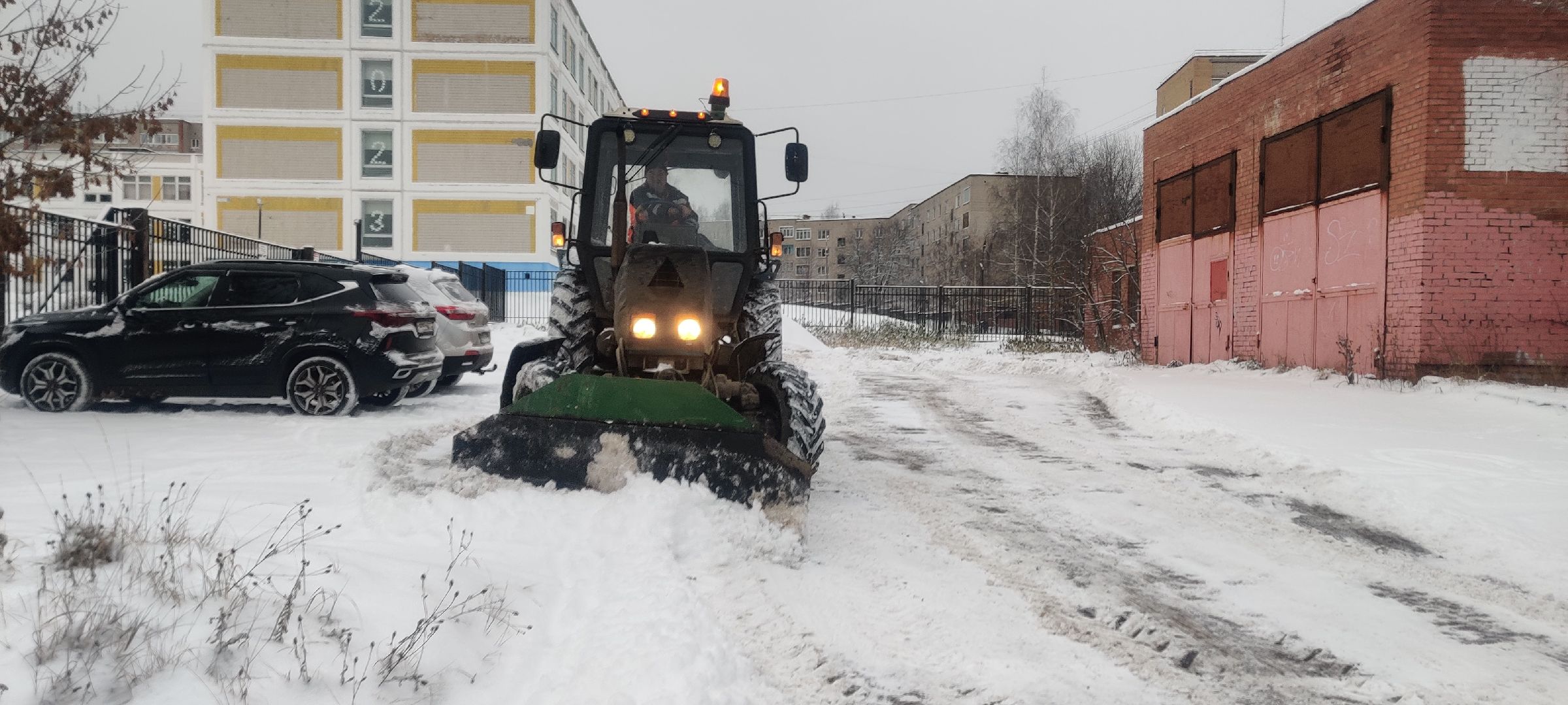 красноармейск, г.о. пушкинский, снегопад, жкх,