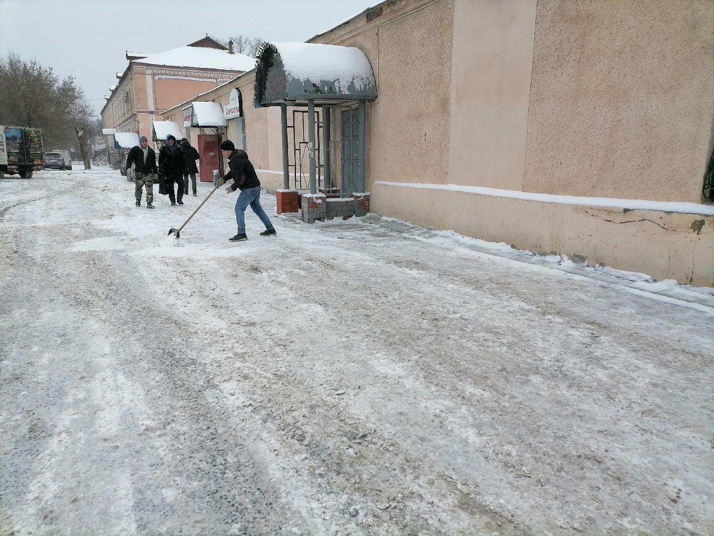 уборка снега,