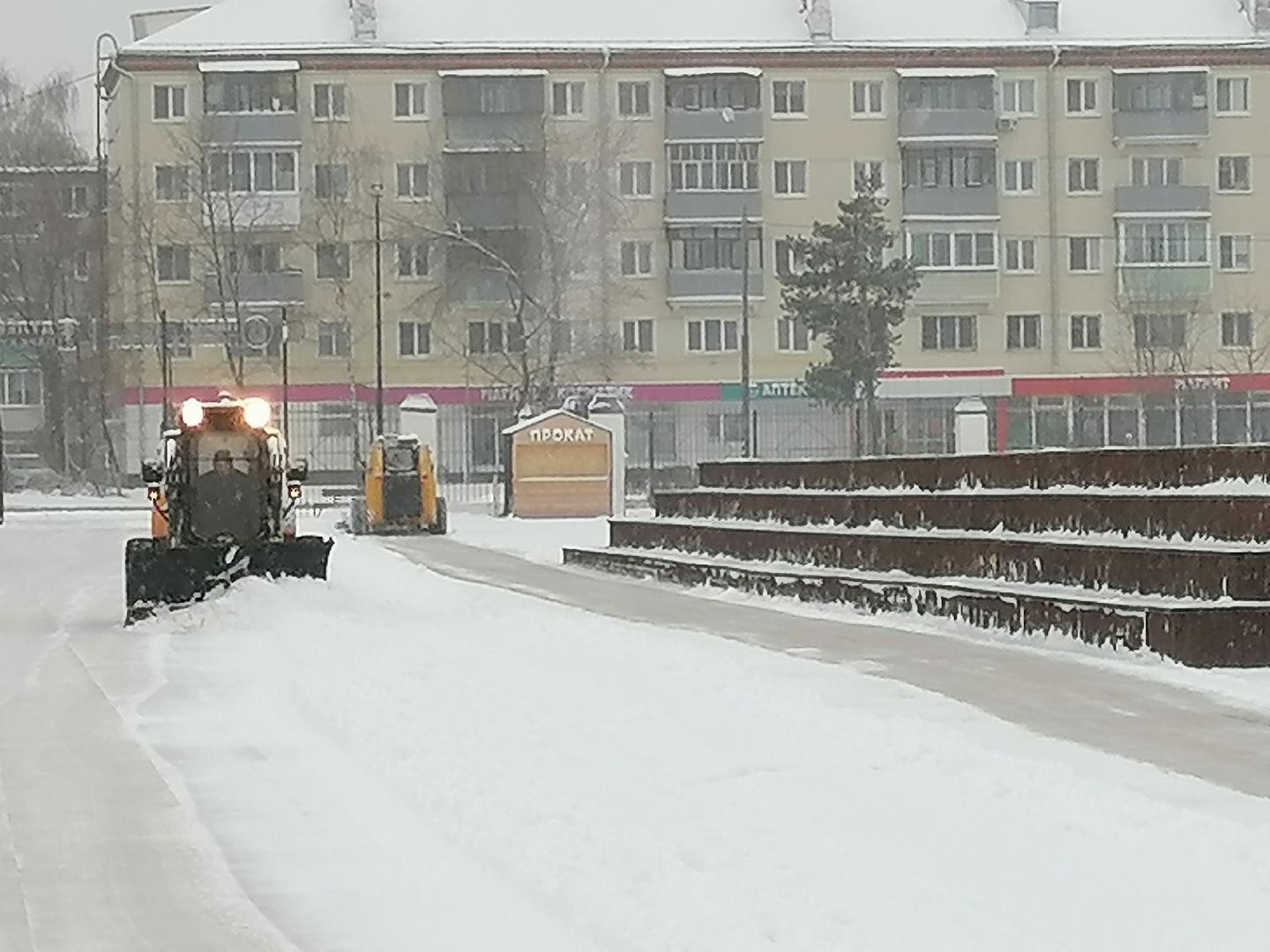 уборка снега,