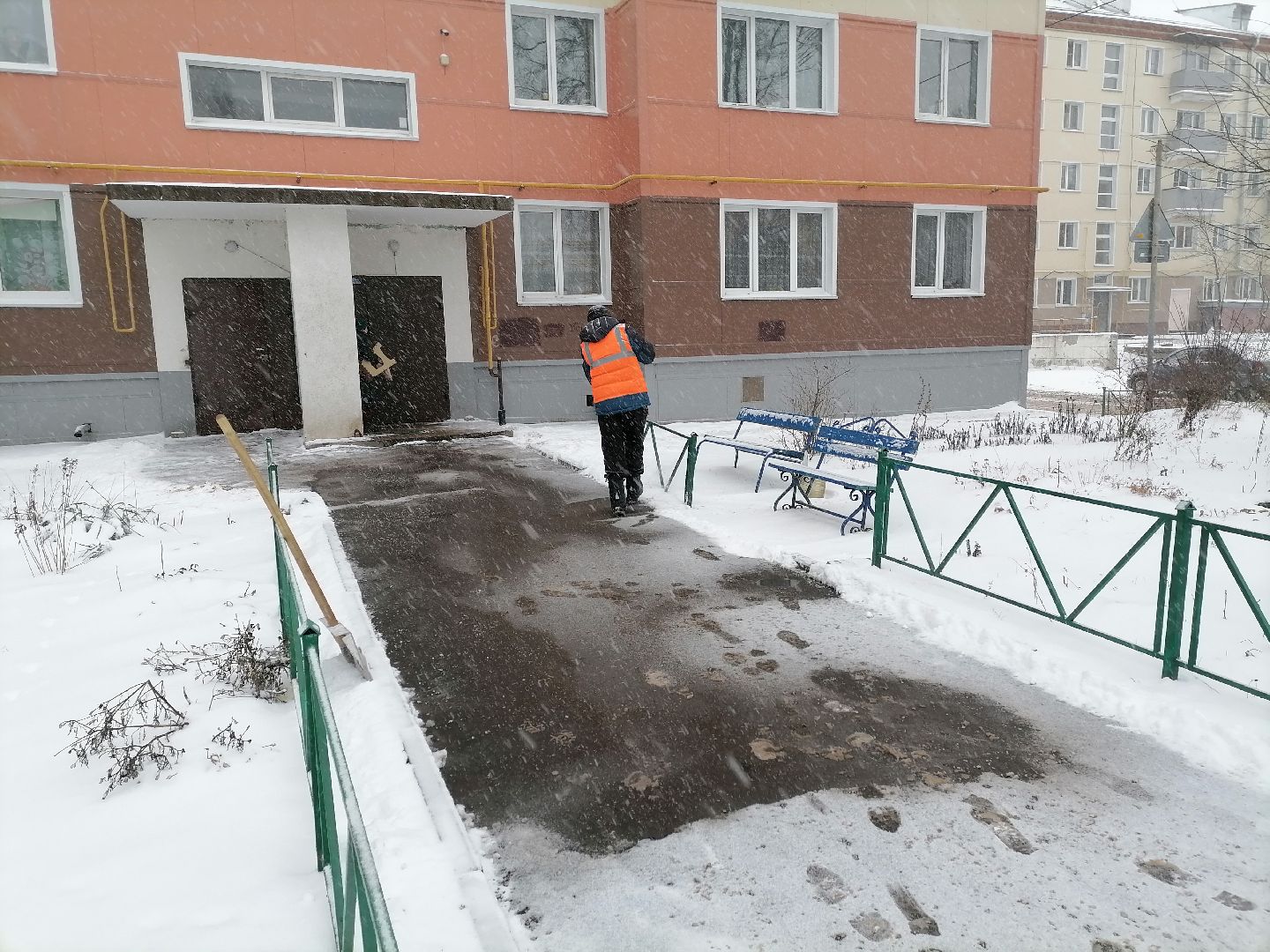 уборка снега,