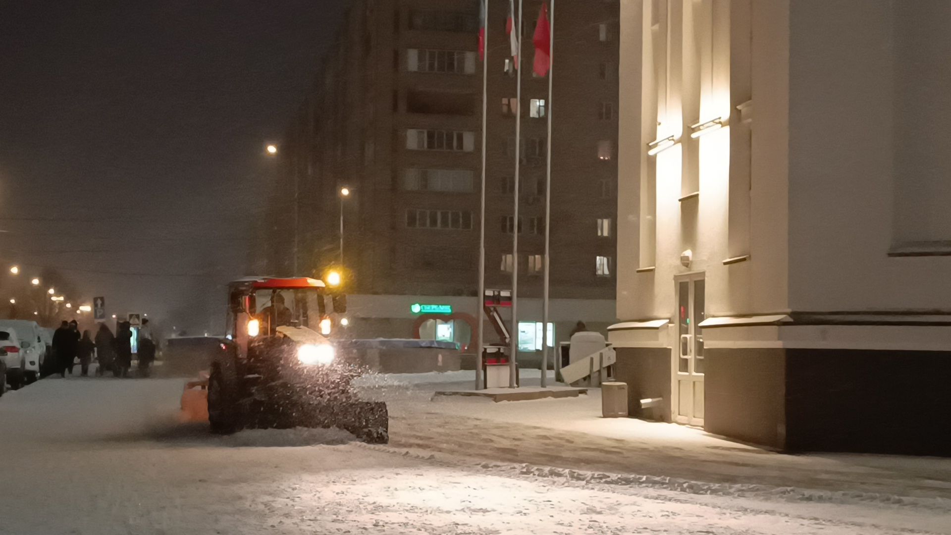 уборка снега, лобня, жкх,