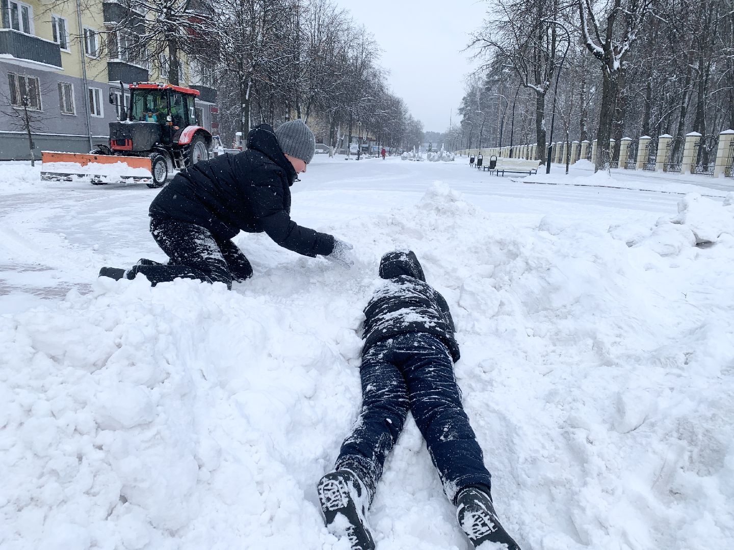 Балашиха, Подмосковье, ЖКХ, Снегопад, Уборка улиц,