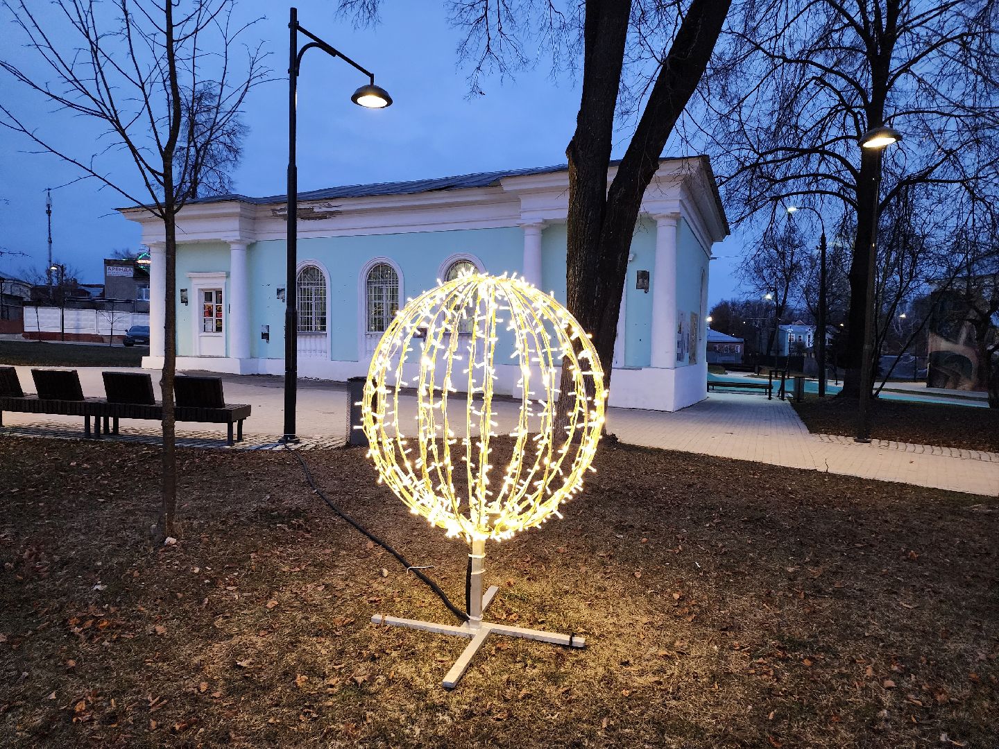 серпухов, подмосковье, иллюминация, новый год,