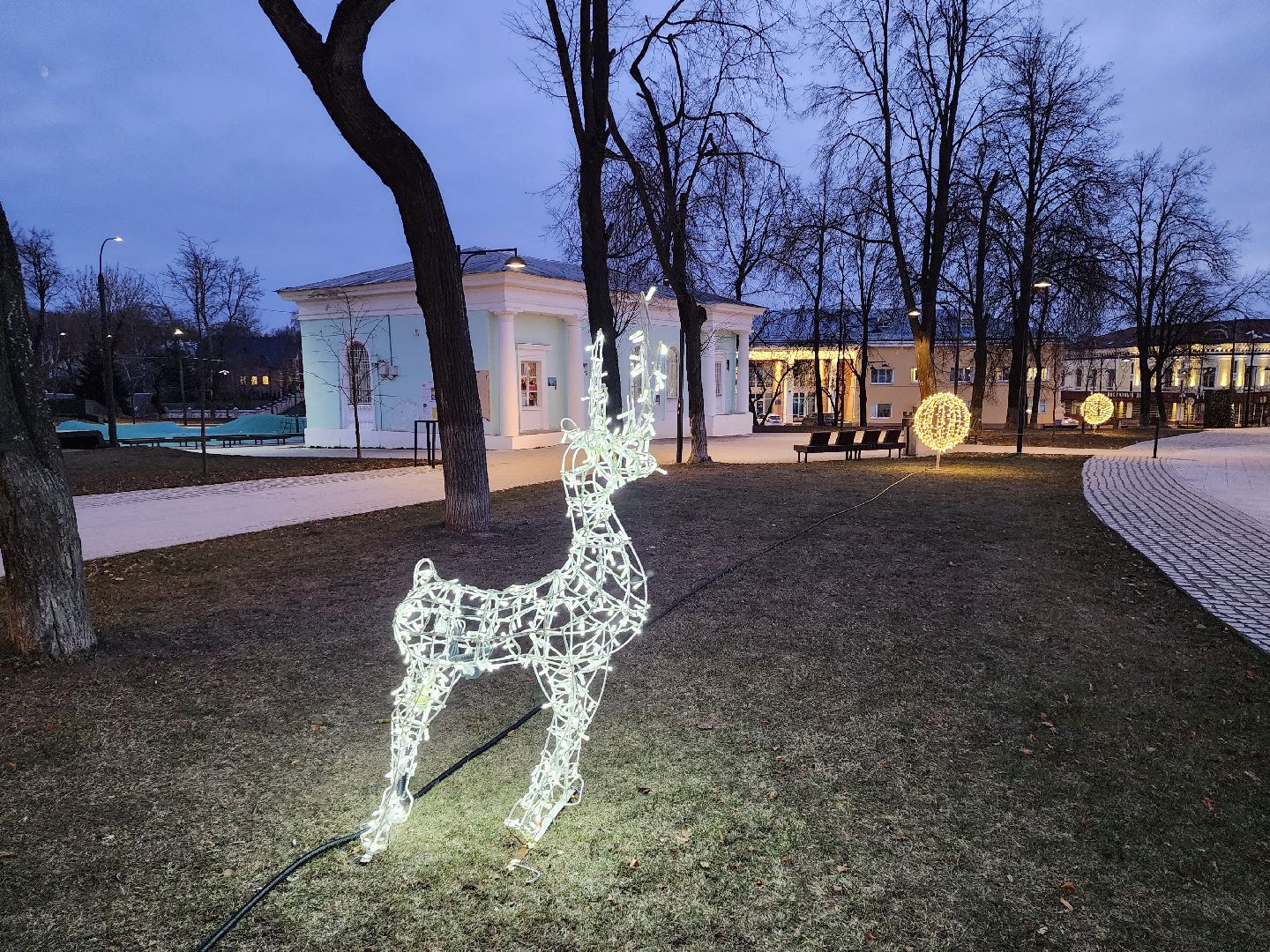 серпухов, подмосковье, иллюминация, новый год,