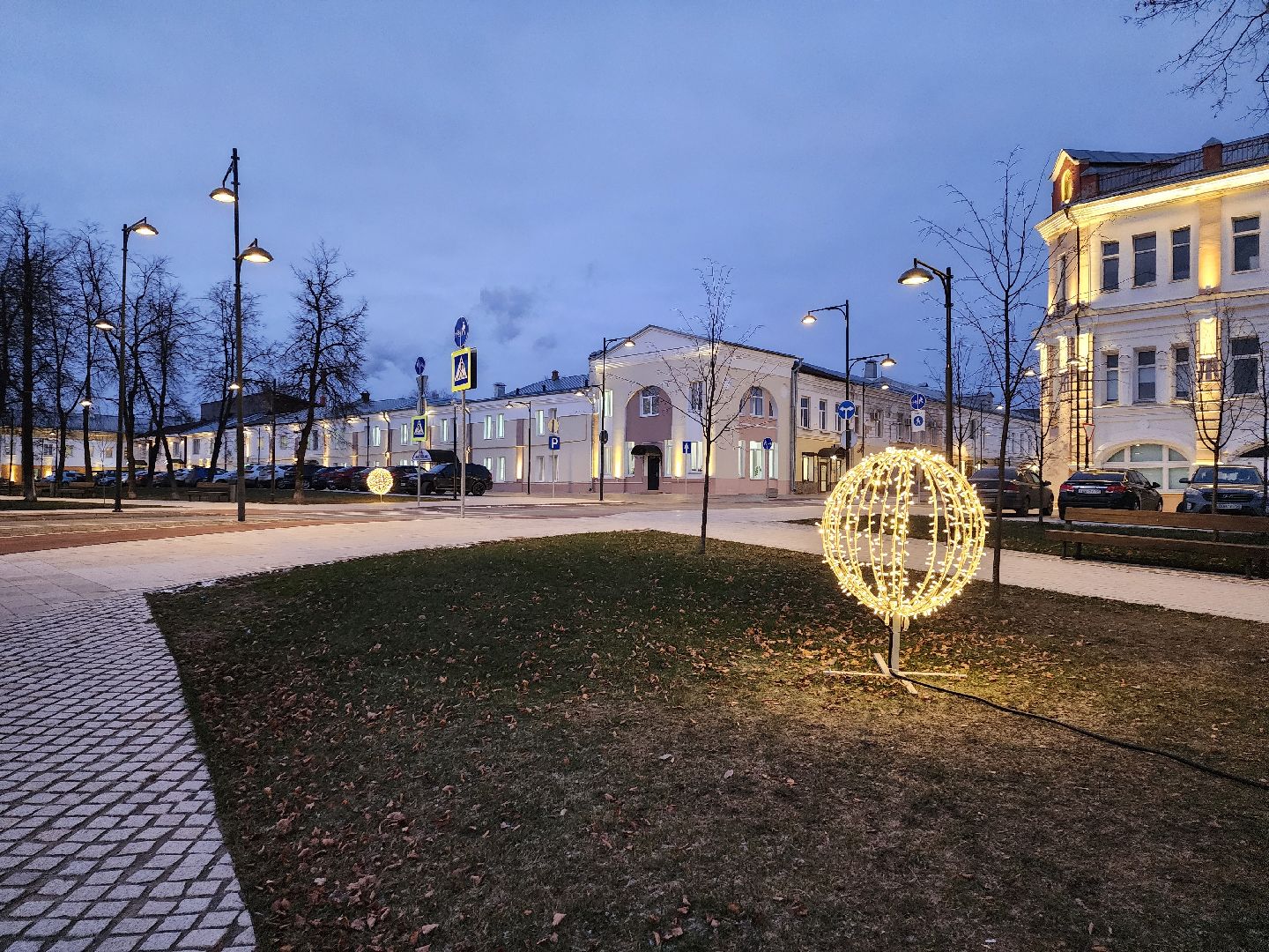 серпухов, подмосковье, иллюминация, новый год,