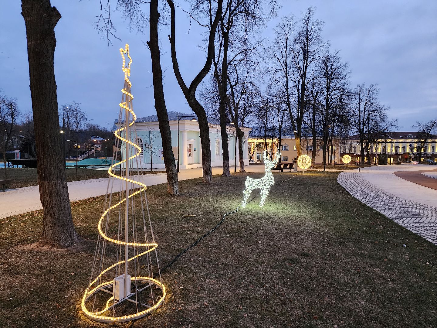 серпухов, подмосковье, иллюминация, новый год,