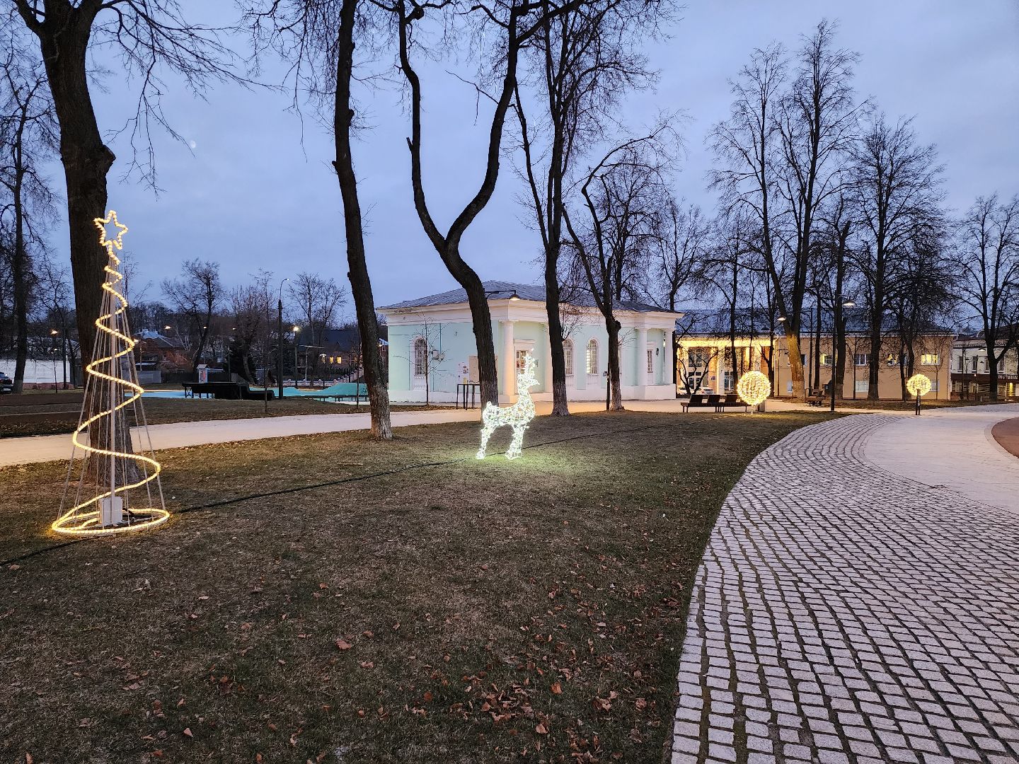 серпухов, подмосковье, иллюминация, новый год,