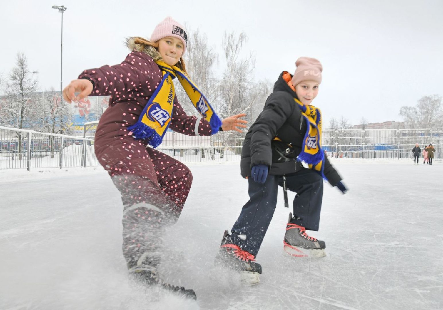 воскресенск, зима, спорт, каток, зима в подмосковье,
