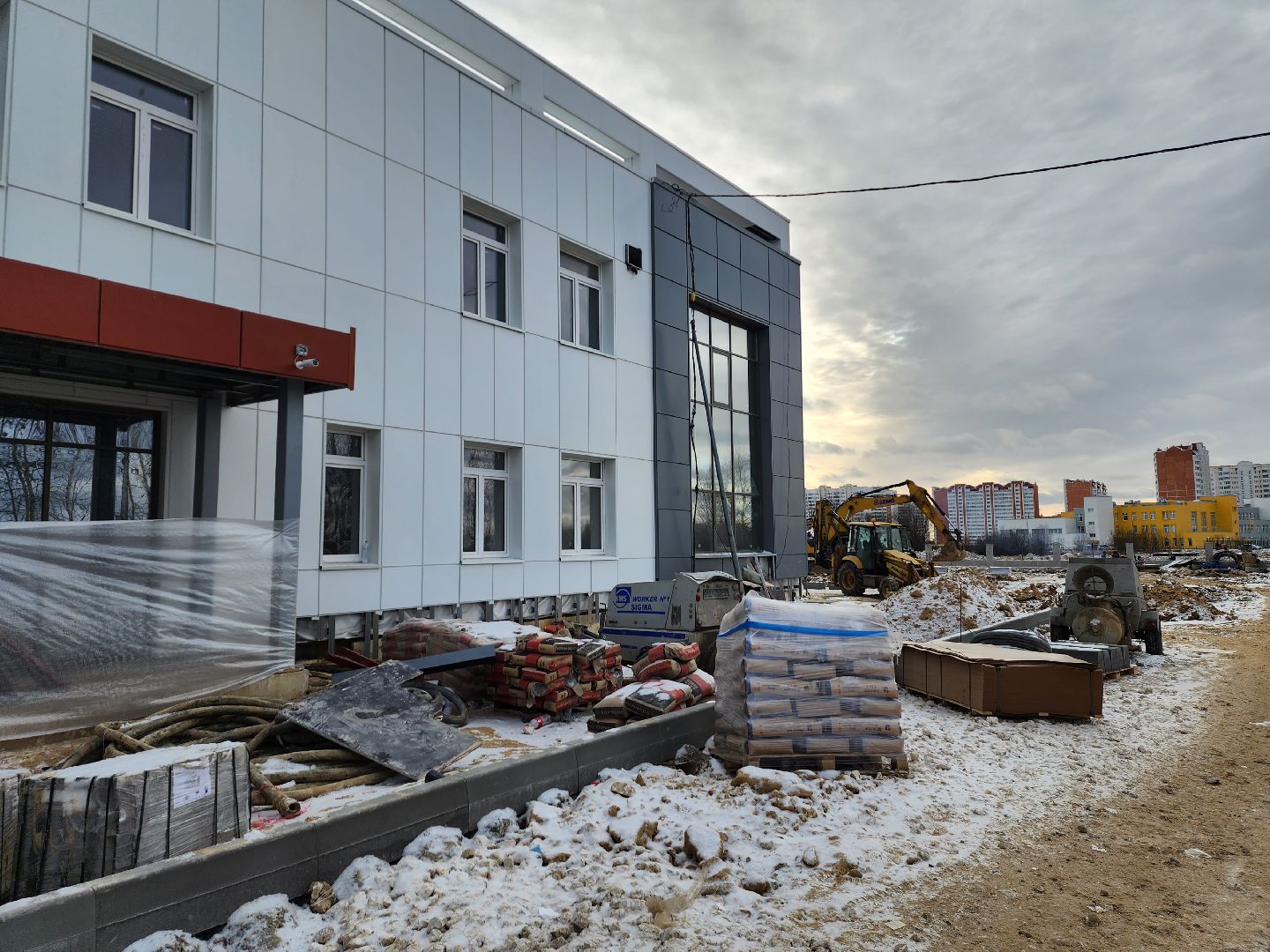 строительство, поликлиника, серпухов, ивановские дворики, медицина,