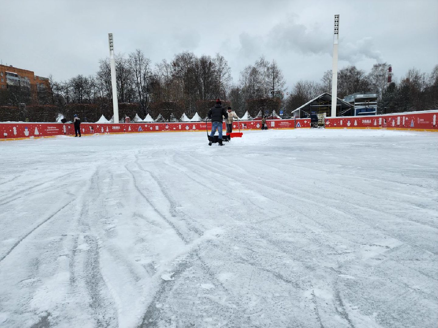мытищи, каток, подмосковье, зима в подмосковье, прокат коньков, новый год,