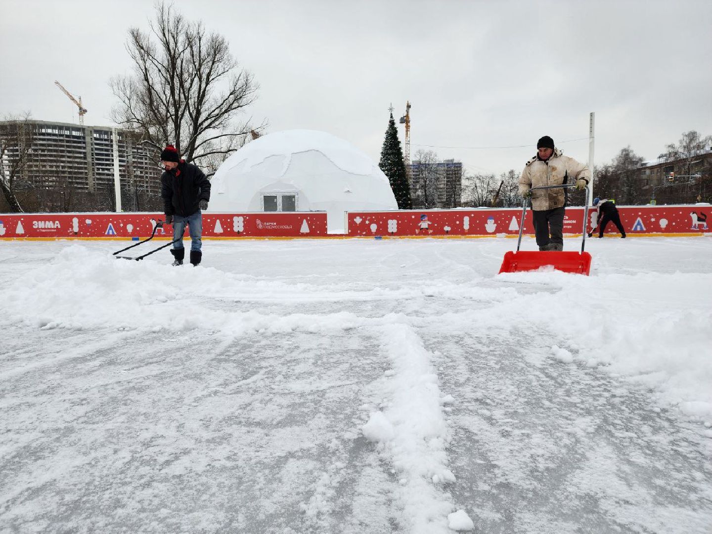 мытищи, каток, подмосковье, зима в подмосковье, прокат коньков, новый год,