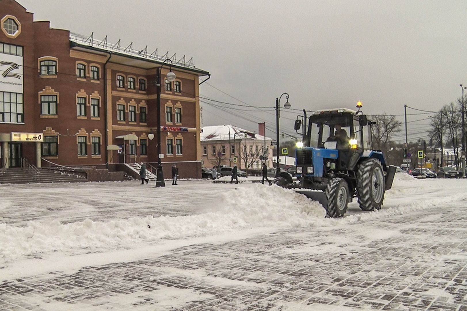 Клин, общество, ЖКХ, дороги, снег,