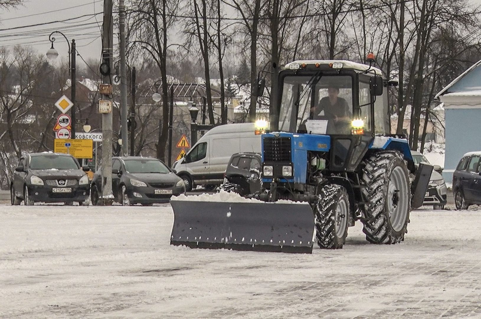 Клин, общество, ЖКХ, дороги, снег,
