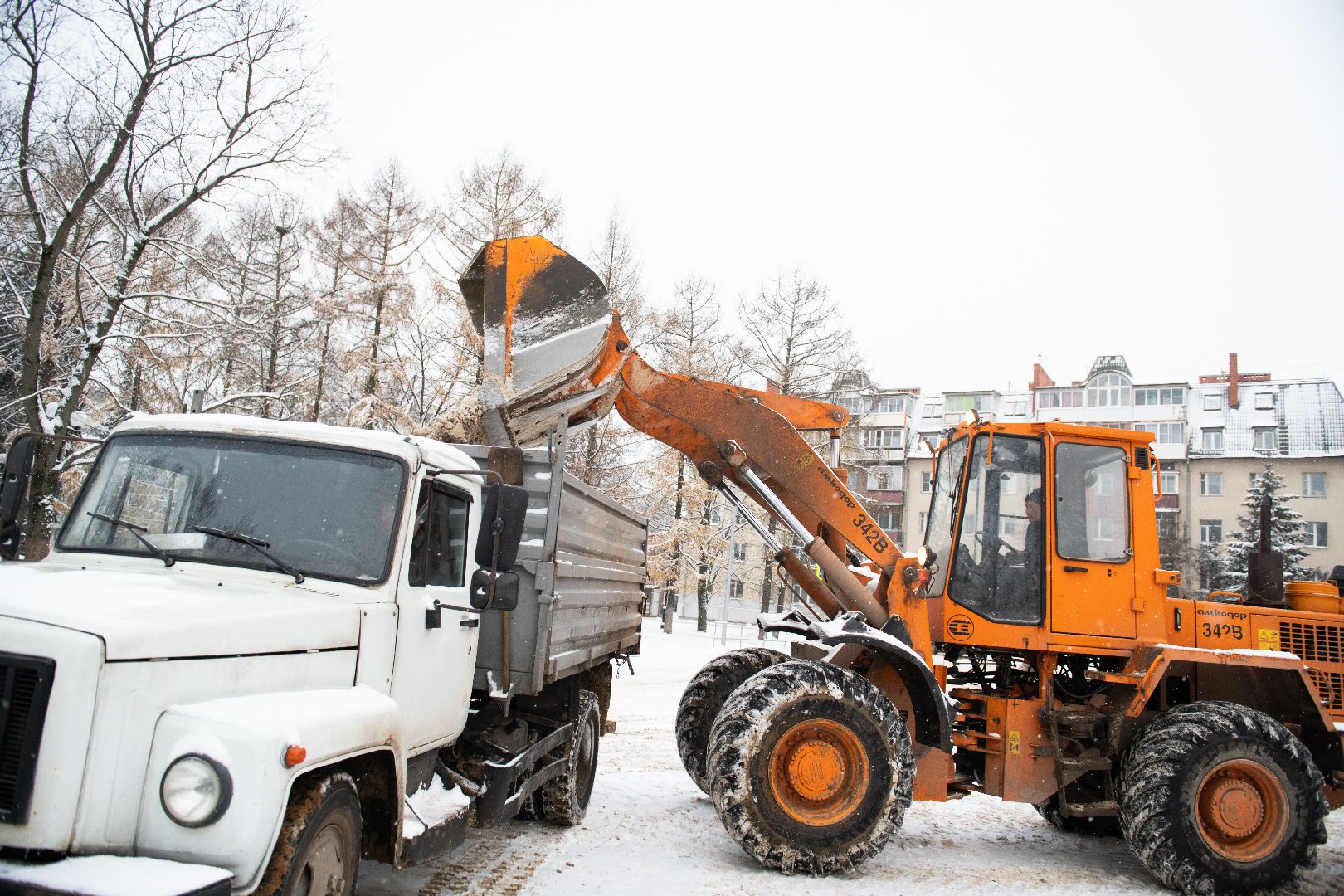лыткарино, жкх, уборка снега, снегопад,