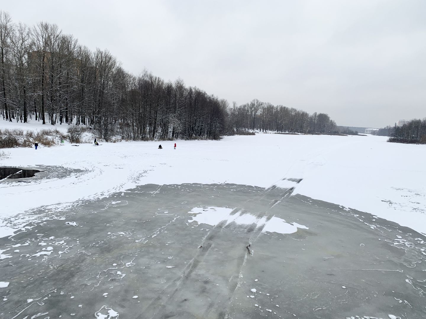 Балашиха, Подмосковье, Общество, тонкий лед, Мособлпожспас, Рейды на водоемах, Река Пехорка,