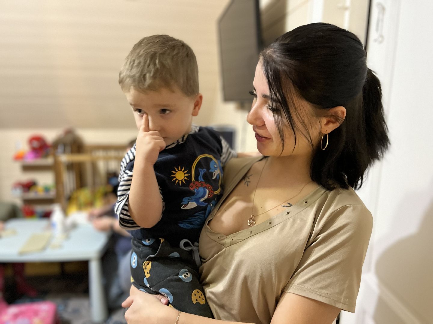 шаховская, дети, многодетная мама, многодетная семья,