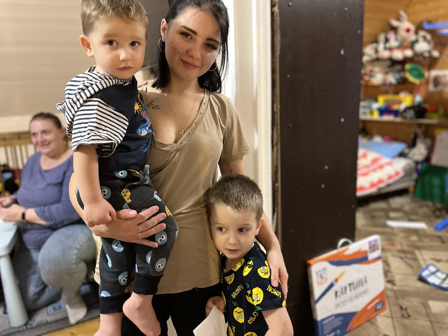 шаховская, дети, многодетная мама, многодетная семья,