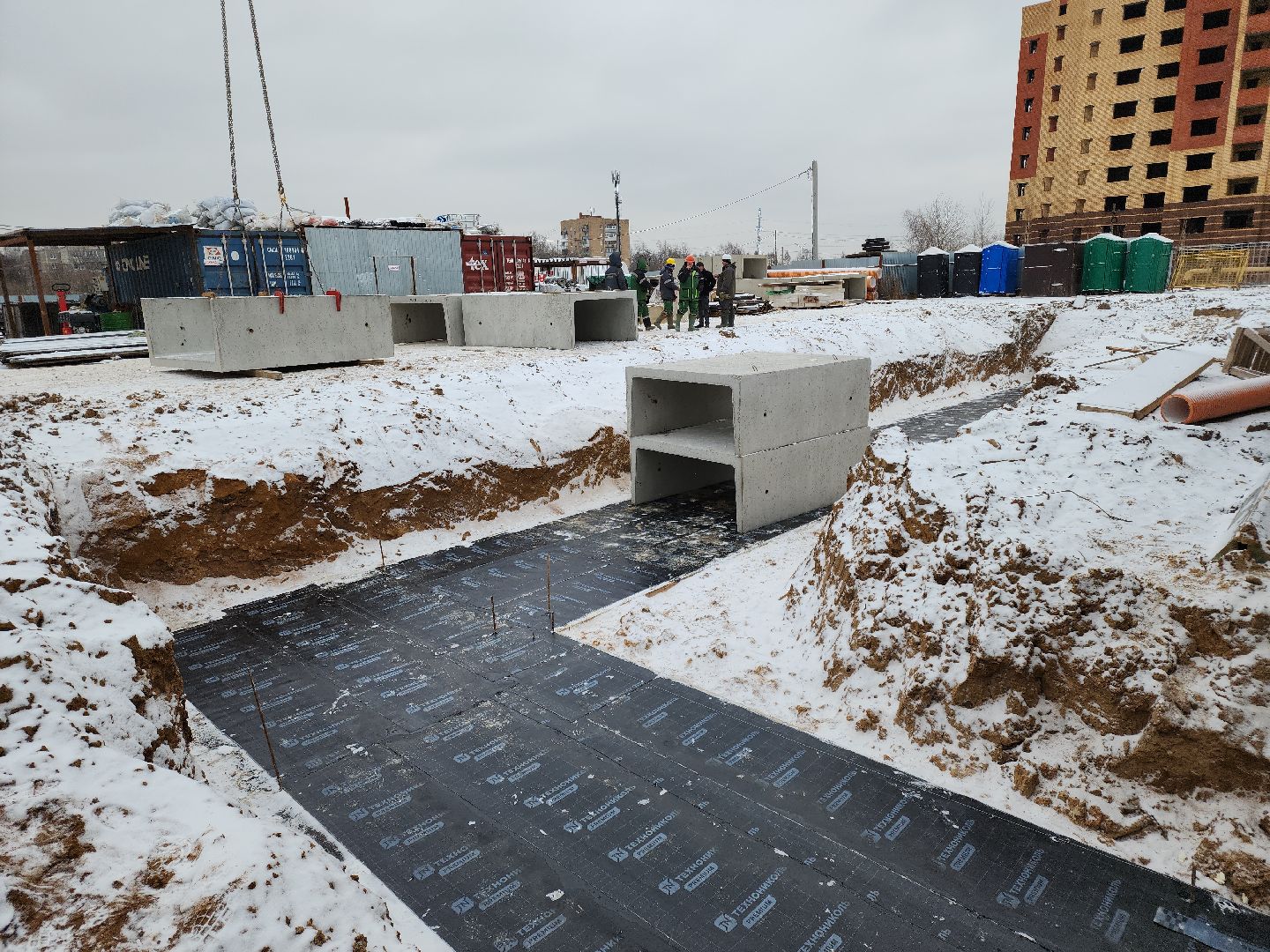 кашира, овд, строительство, новое здание, монолитное, современное, котельная, спортзал,