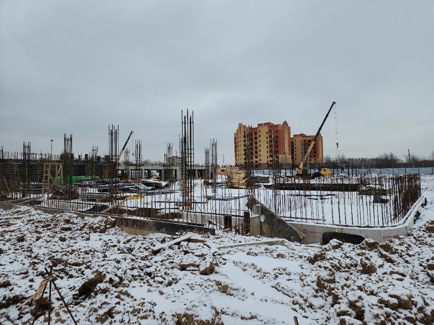 кашира, овд, строительство, новое здание, монолитное, современное, котельная, спортзал,