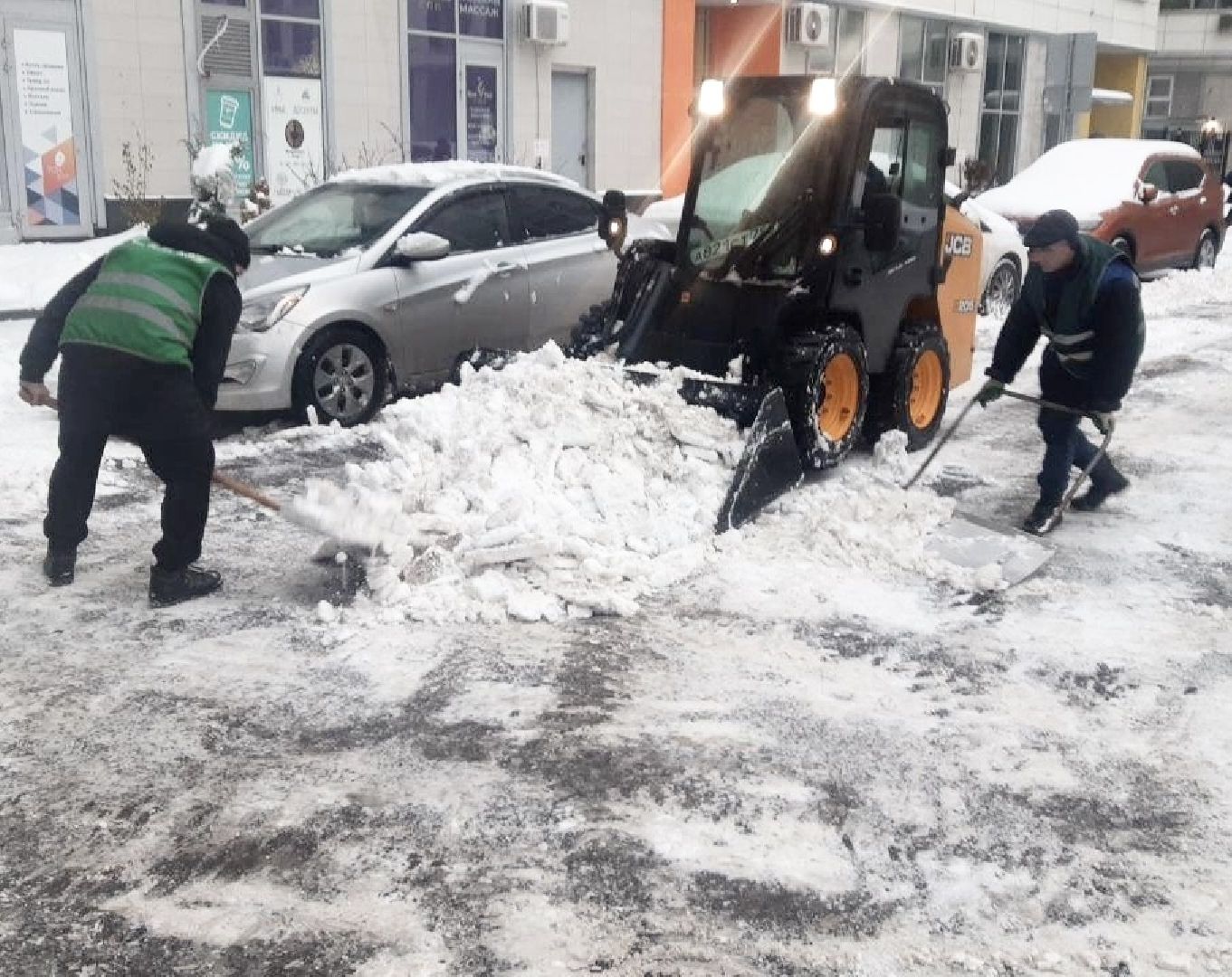 Балашиха, Подмосковье, Снегопад, Черная метель, ЖКХ, Дороги, Зима в Подмосковье,